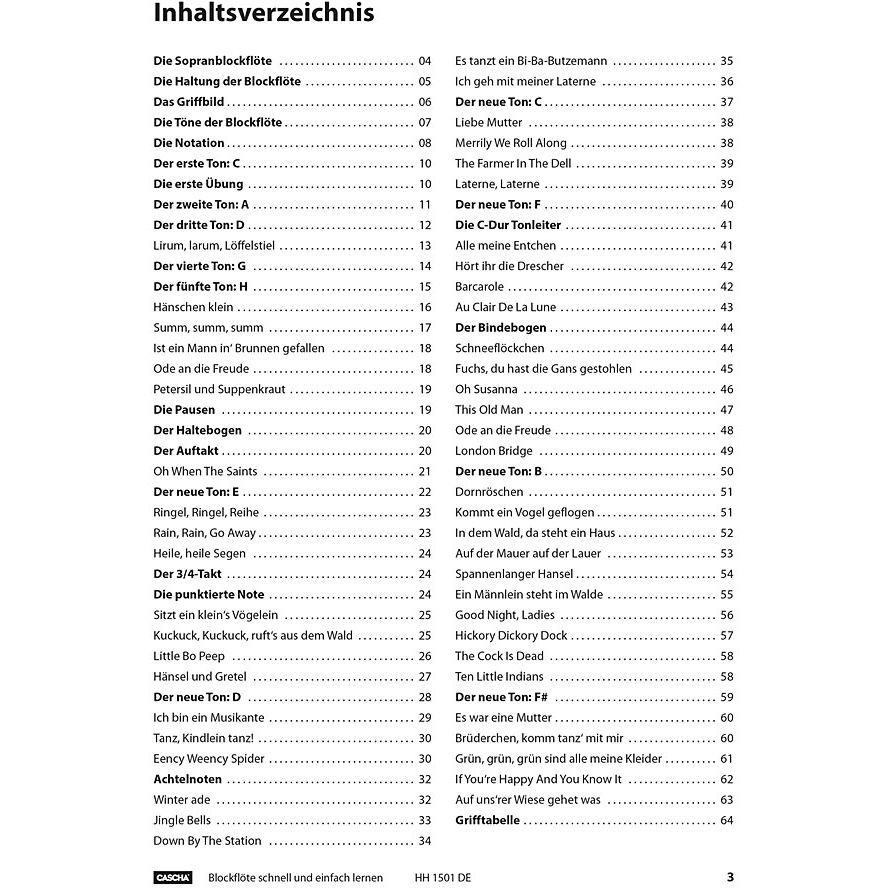  Blockflöte - Schnell und einfach lernen 3