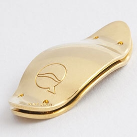  Fine Silver / GP Yellow 33mm