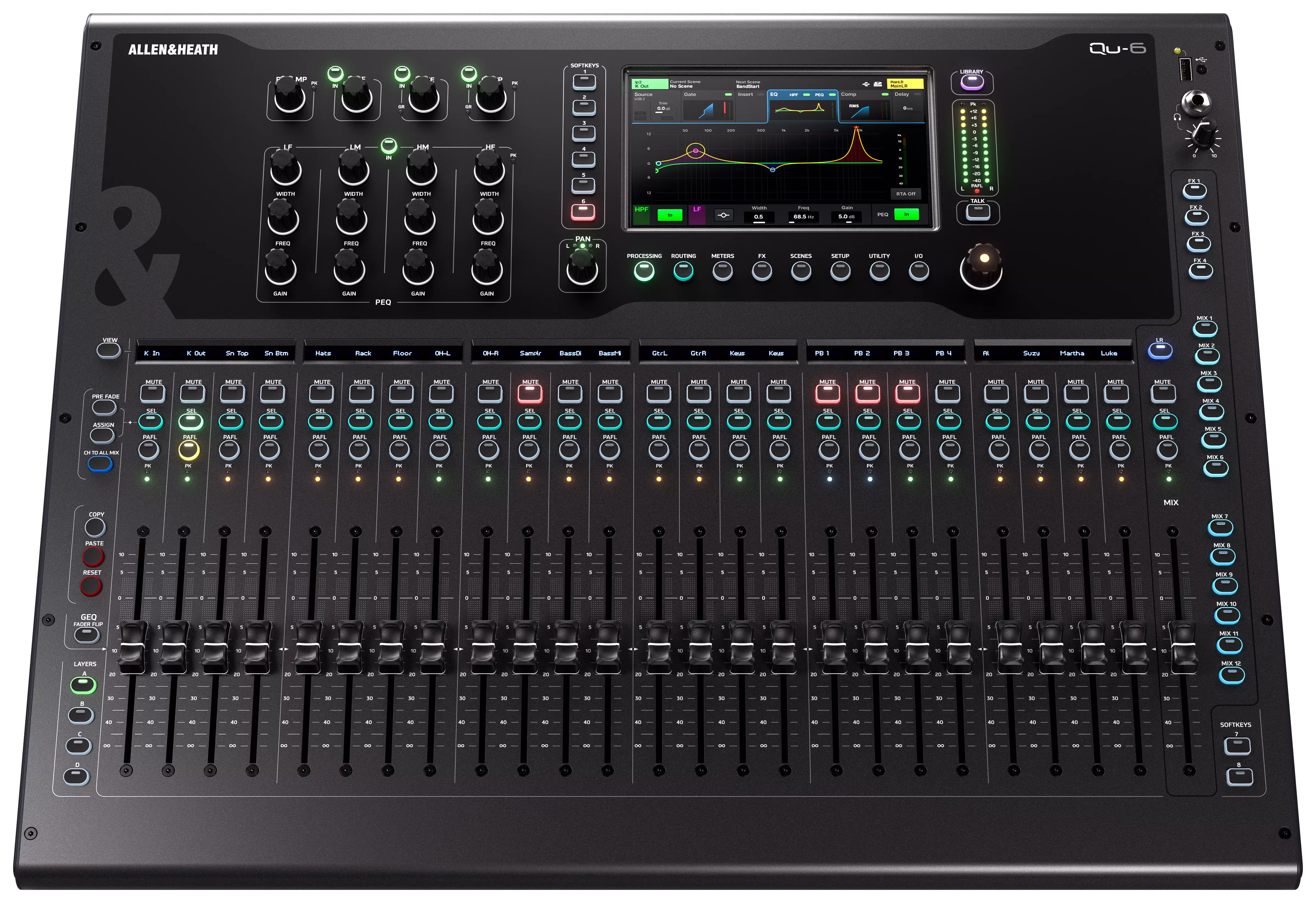 Allen & Heath Qu-6 2
