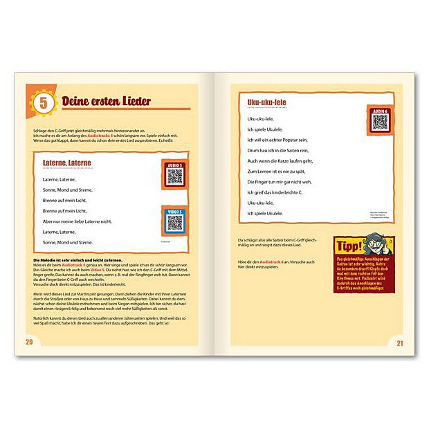 Voggenreiter Peter Bursch's Kinder Ukulelenbuch 2