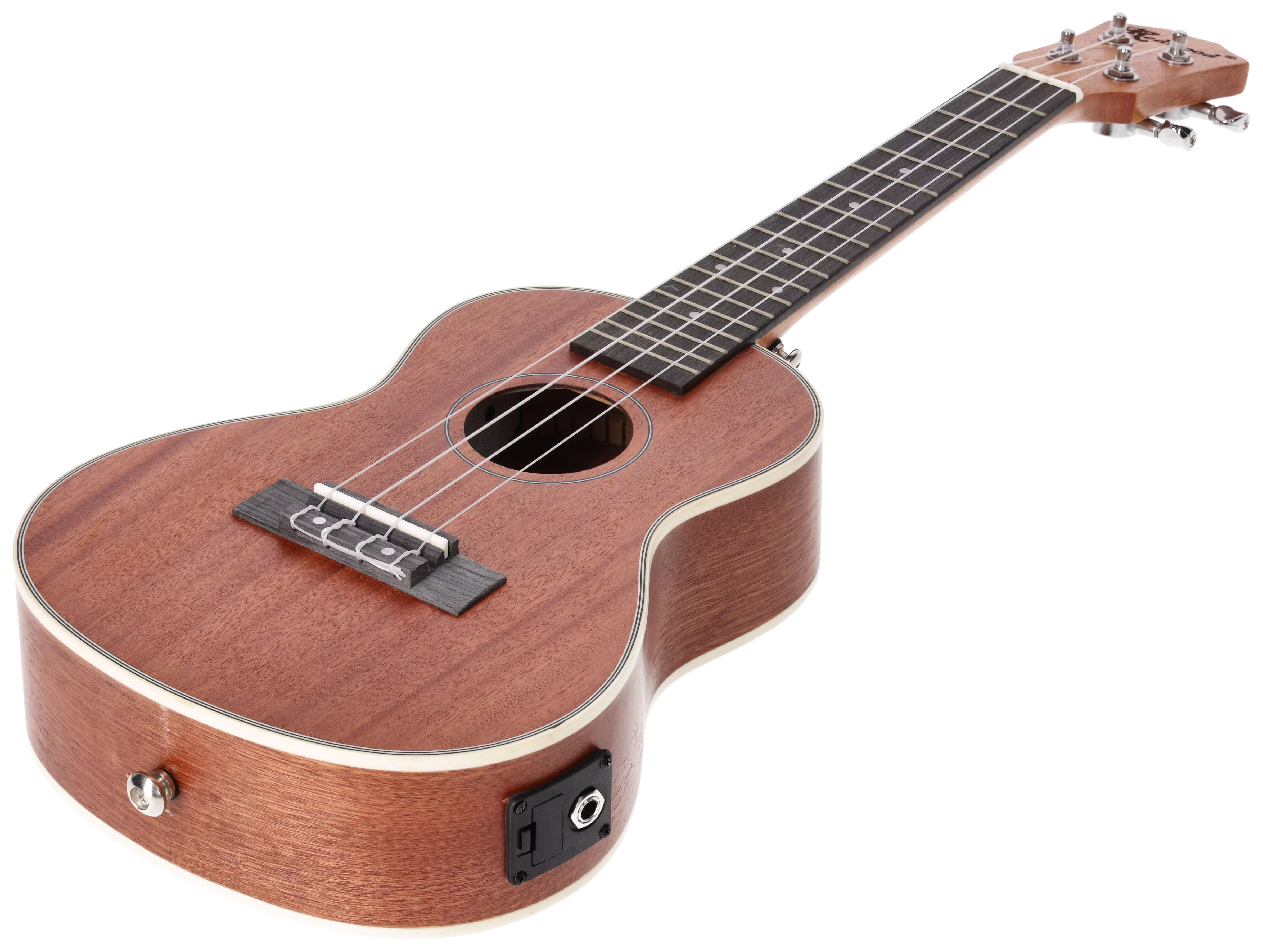 Redwood Hula-Maha Concert Ukulele Sapele Top + Pickup 6