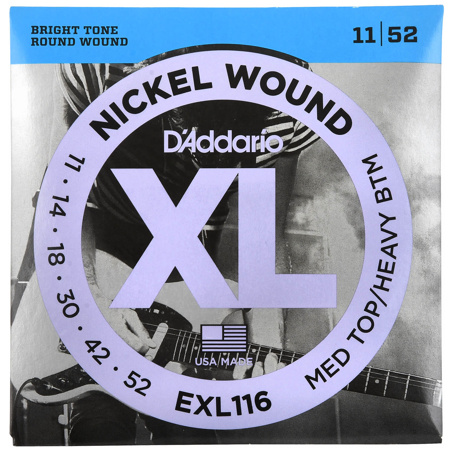 D’Addario - D’Addario EXL116 - XL Electric Nickel Wound 011-052
