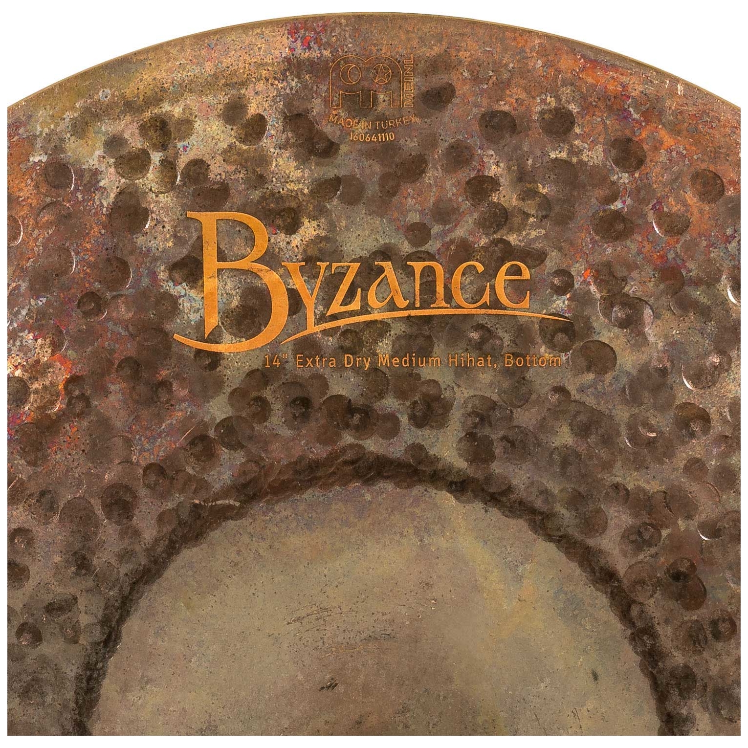 Image of Meinl cymbals b14edmh  14 byzance extra dry medium hihat 10014146 9