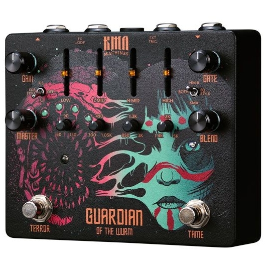 KMA Audio Machines - KMA Audio Machines Guardian of the Wurm Distortion Pedal - 2