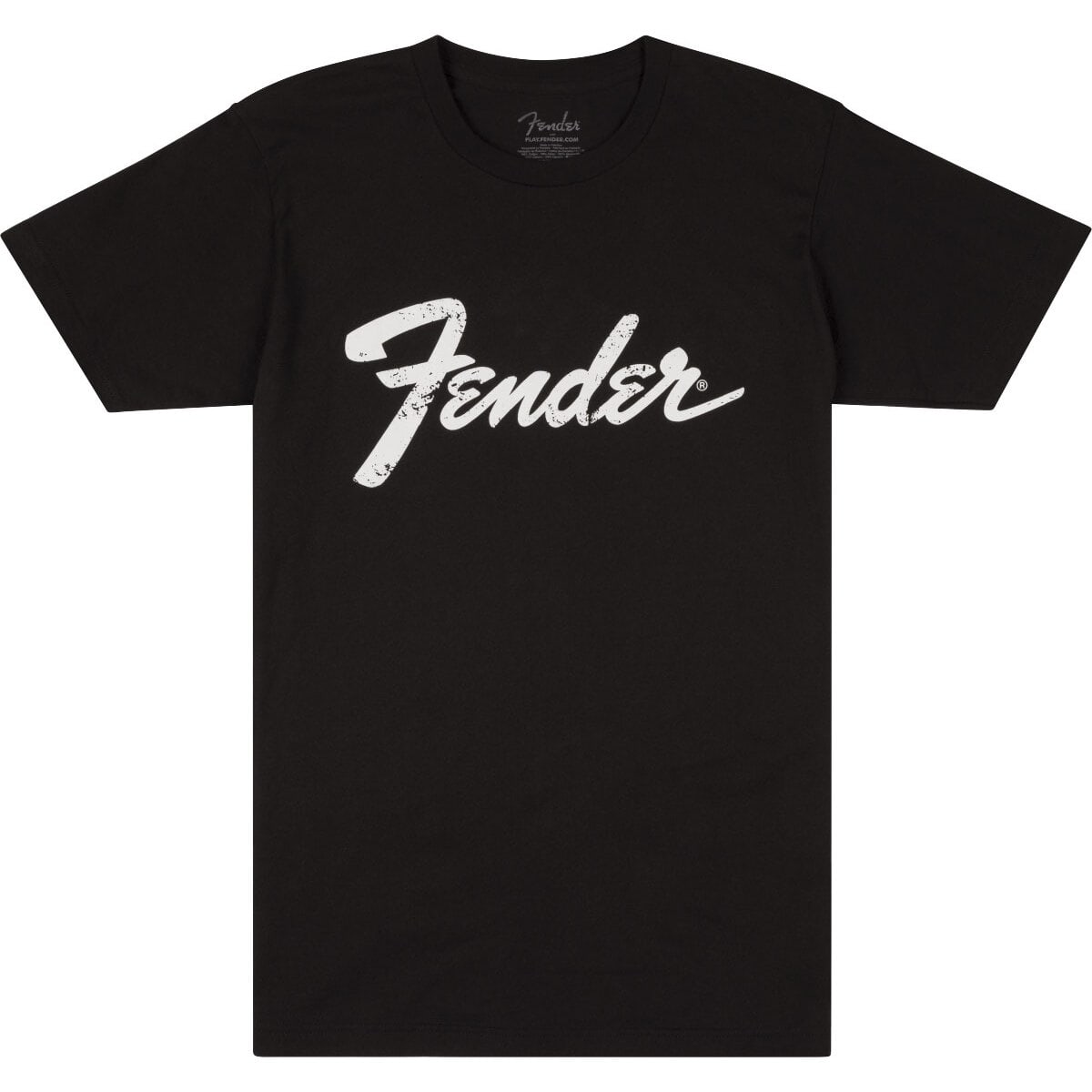 Fender Logo Date Back Tee Black S