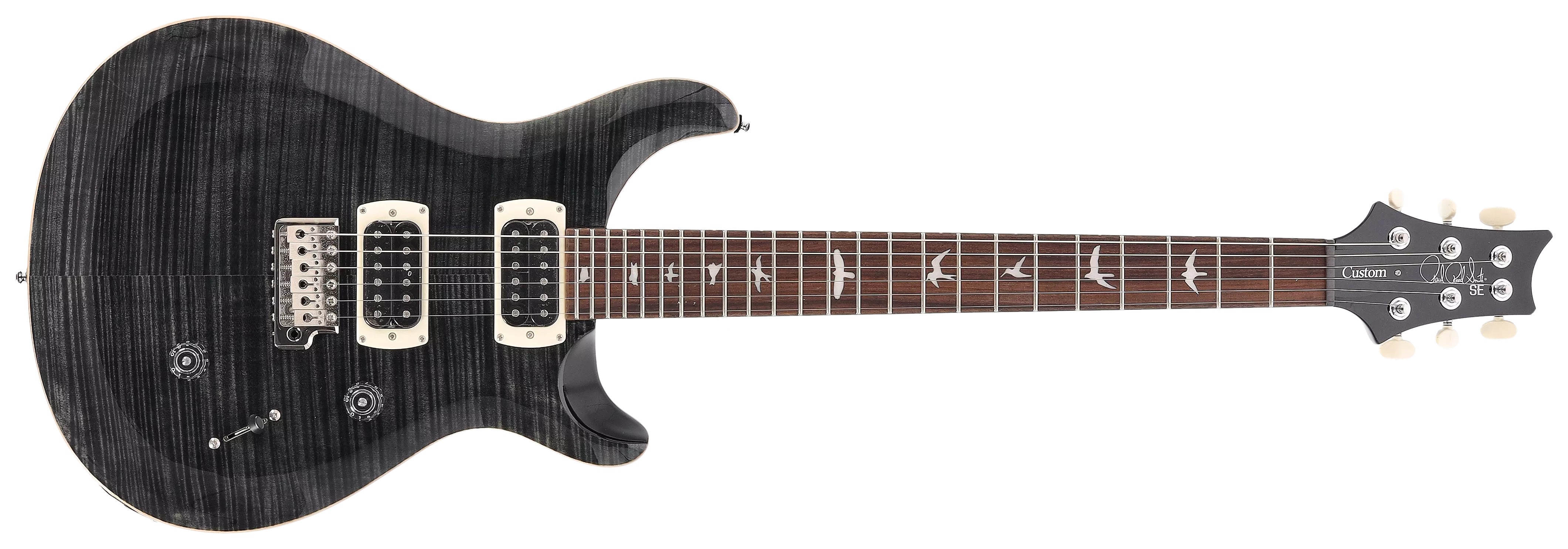 PRS SE Custom 24 Gray Black - session Select - 1