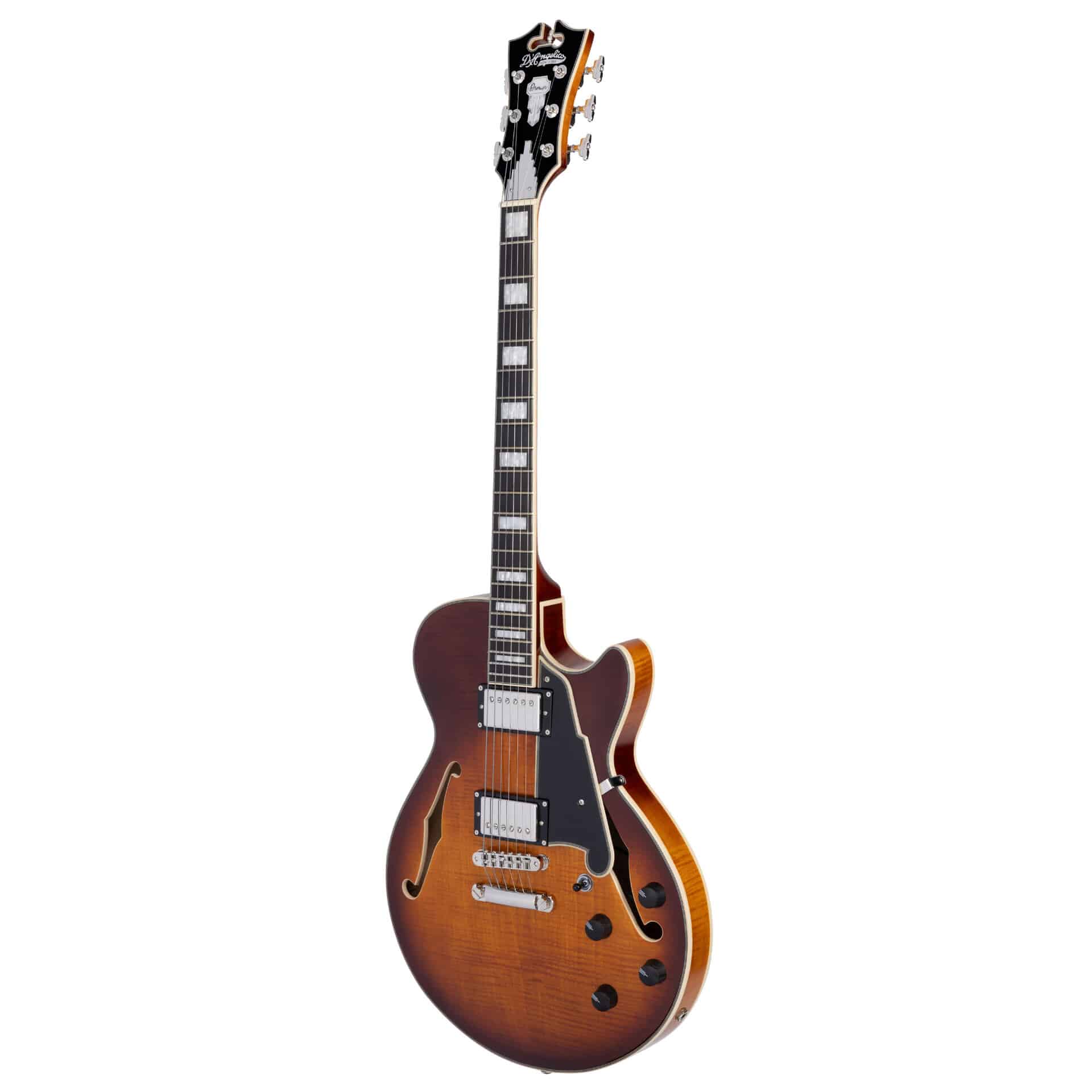 D’Angelico Guitars Premier SS Dark Iced Tea Burst 3
