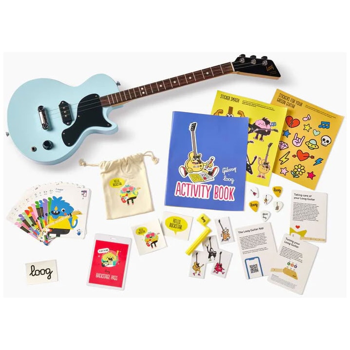  X Gibson Les Paul Electric Guitar Frost Blue 5