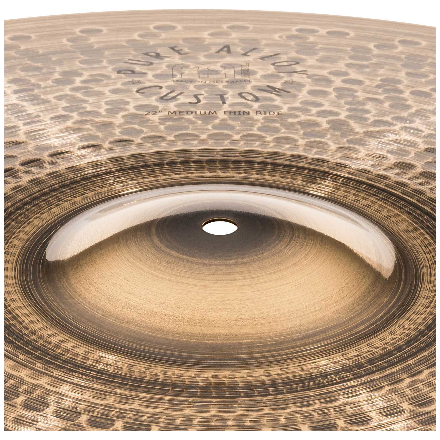 Meinl Cymbals - Meinl Cymbals PAC22MTR - 22 Pure Alloy Custom Medium Thin Ride - 3