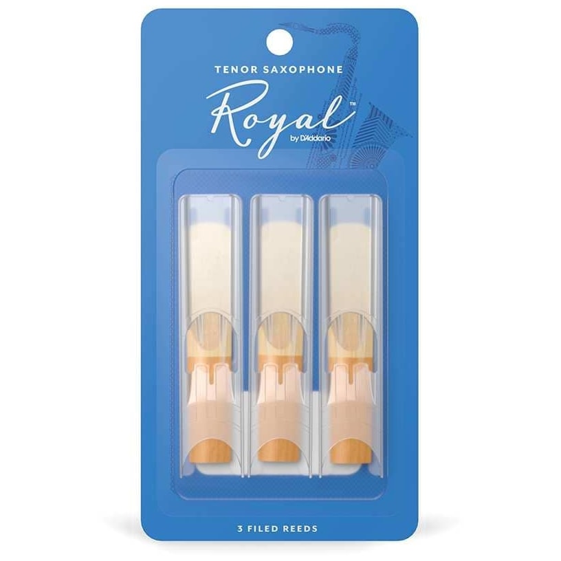 D’Addario Woodwinds - D’Addario Woodwinds Royal - Tenor Saxophone 3,0 - 3er Pack