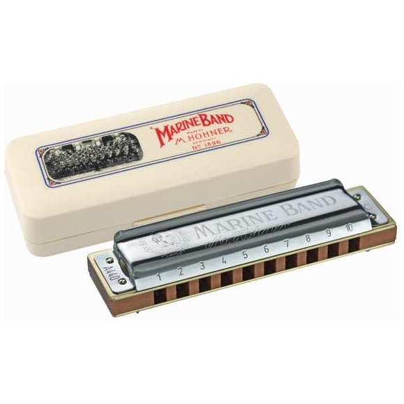 Hohner - Hohner Marine Band Classic E Nat. Moll Mundharmonika - 1