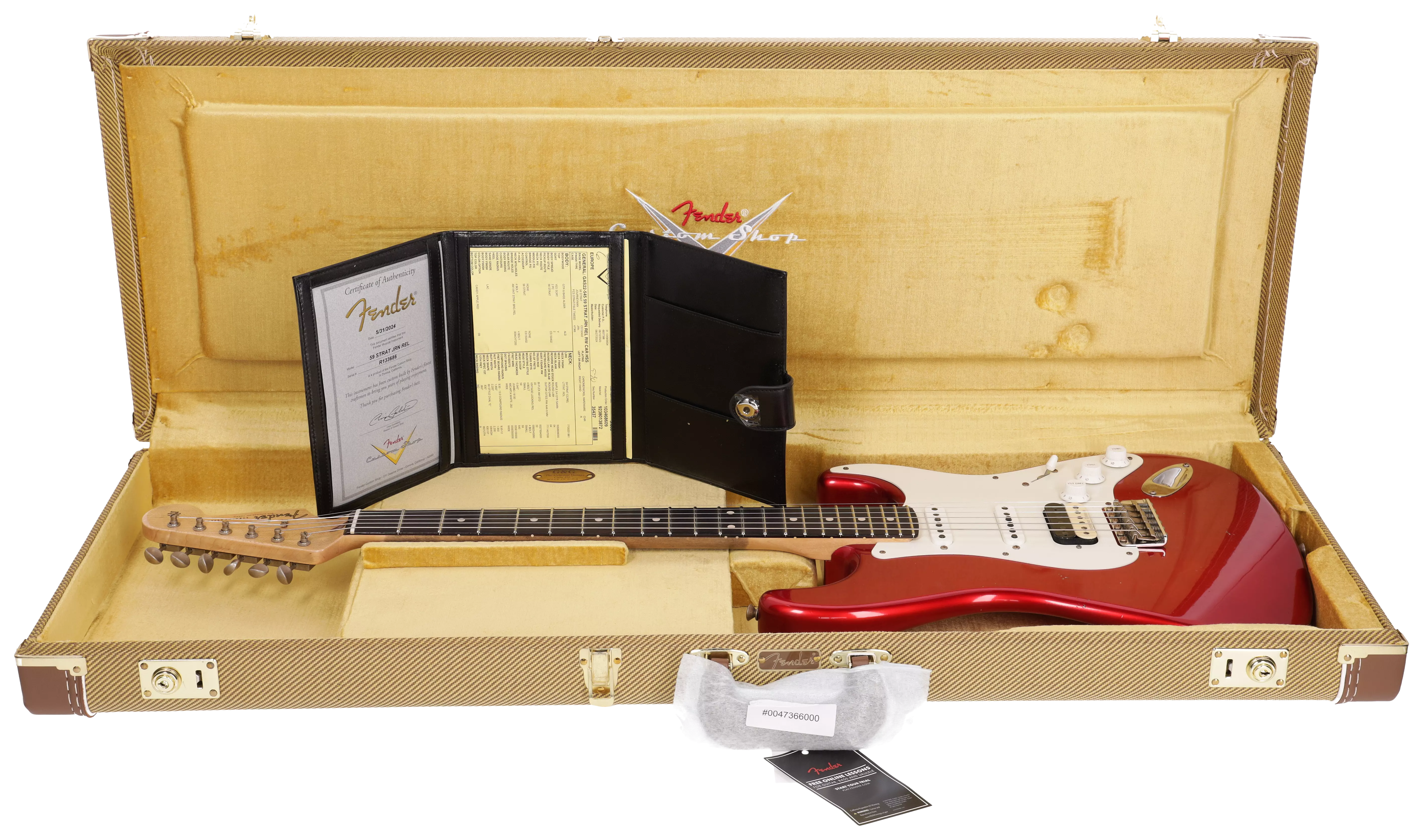 Fender Custom Shop 1959 Stratocaster Dealer Select JRN HSS RW CAR #5 19