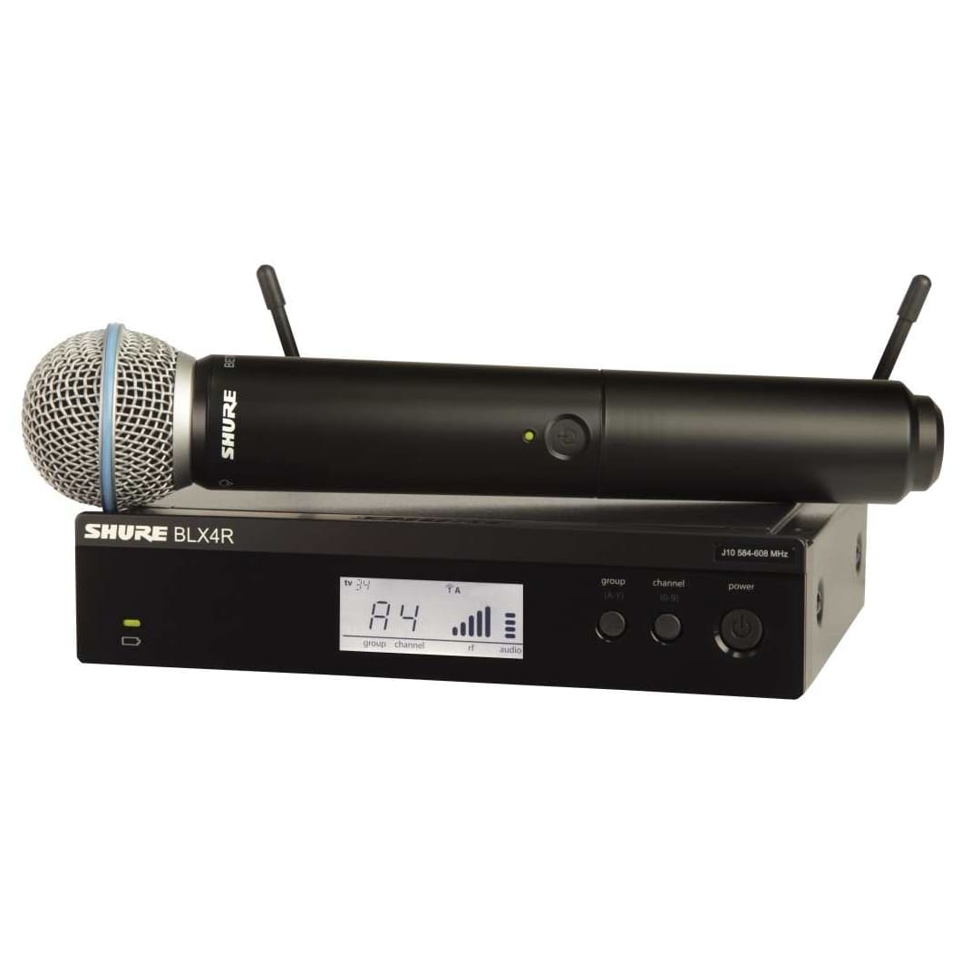 Shure - Shure BLX24RE Beta58-S8 Rack Vocal System