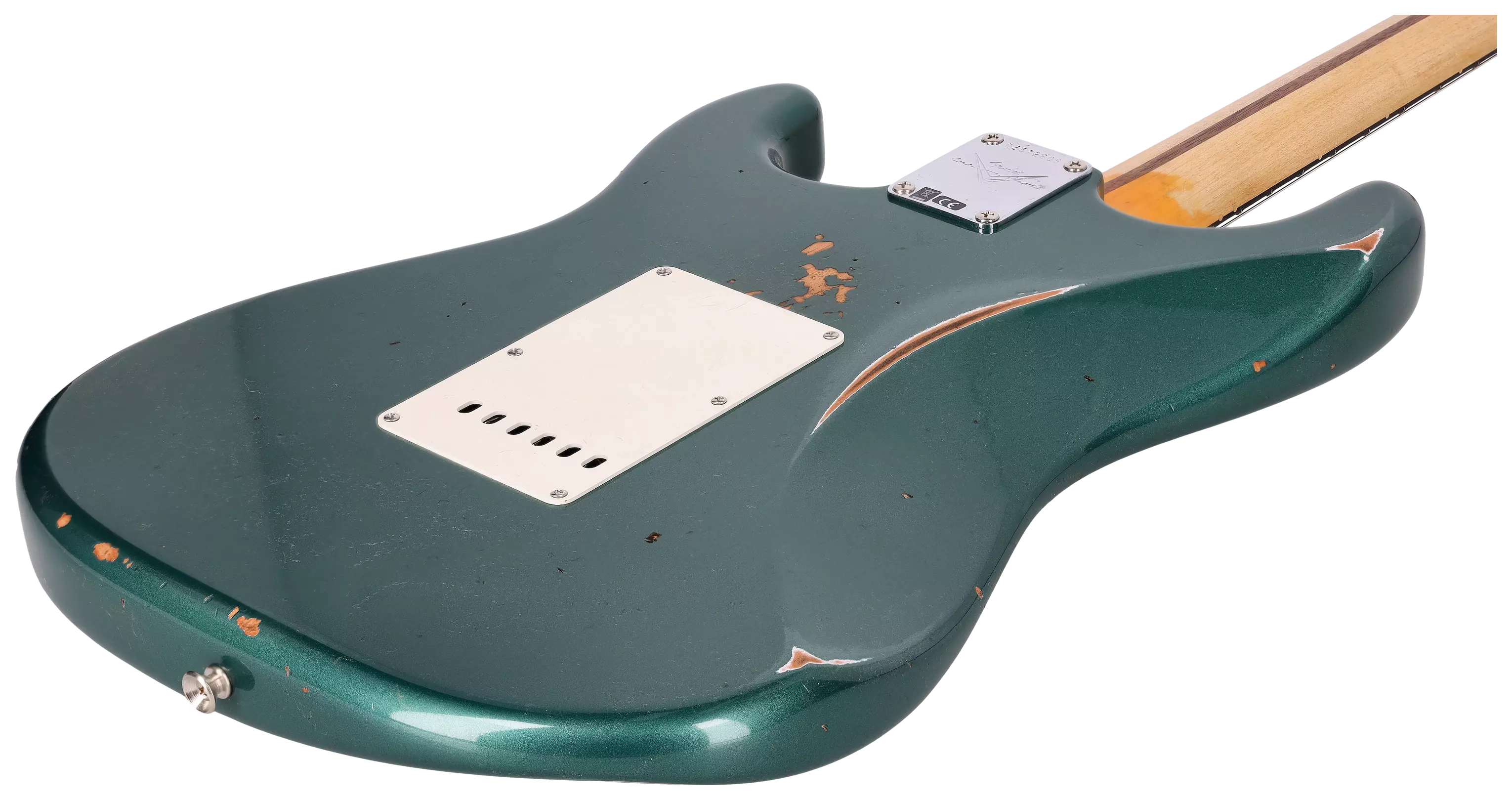 Fender Custom Shop 1963 Stratocaster Relic Aged Sherwood Green Metallic #1 9