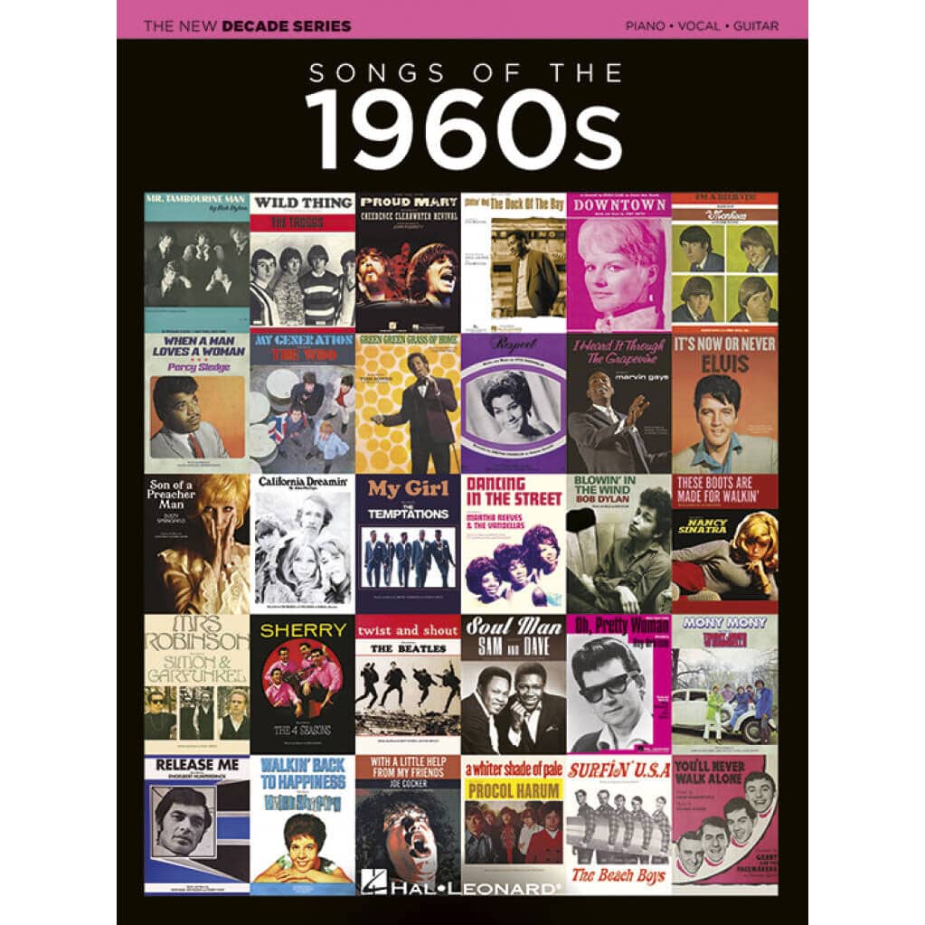 Hal Leonard The New Decade Series: Songs of the 1960s