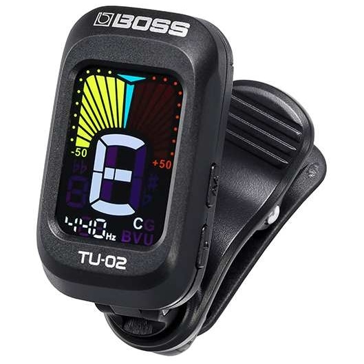 Boss - Boss TU-02 Clip-On Tuner