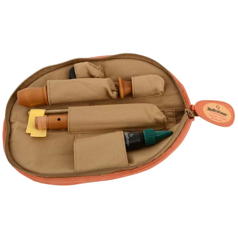 Mollenhauer - Mollenhauer 5107 Denner Sopran Blockflöte Birnbaum - 1