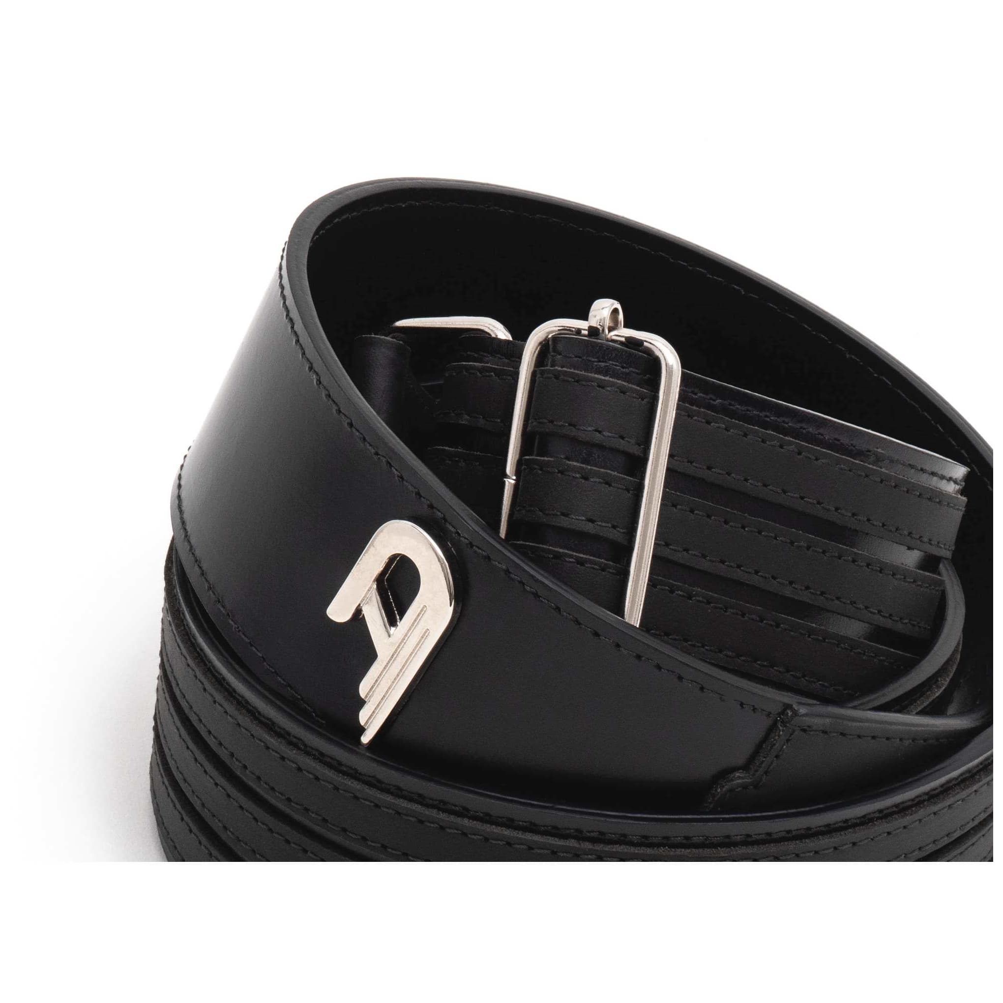 Image of Duesenberg 3 step strap custom 3 stripes slim bk 10027819 0