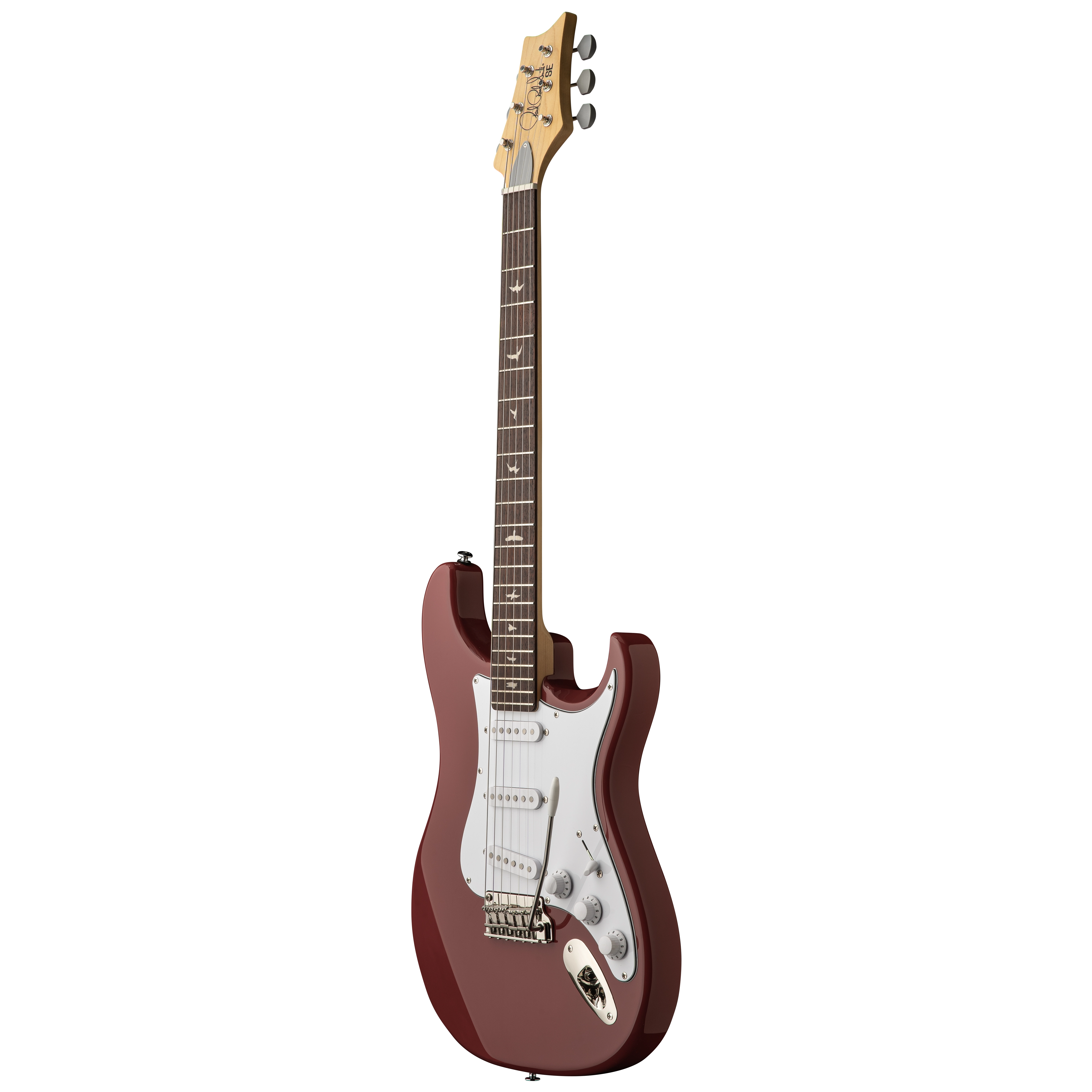 PRS SE Silver Sky Derby Red 1