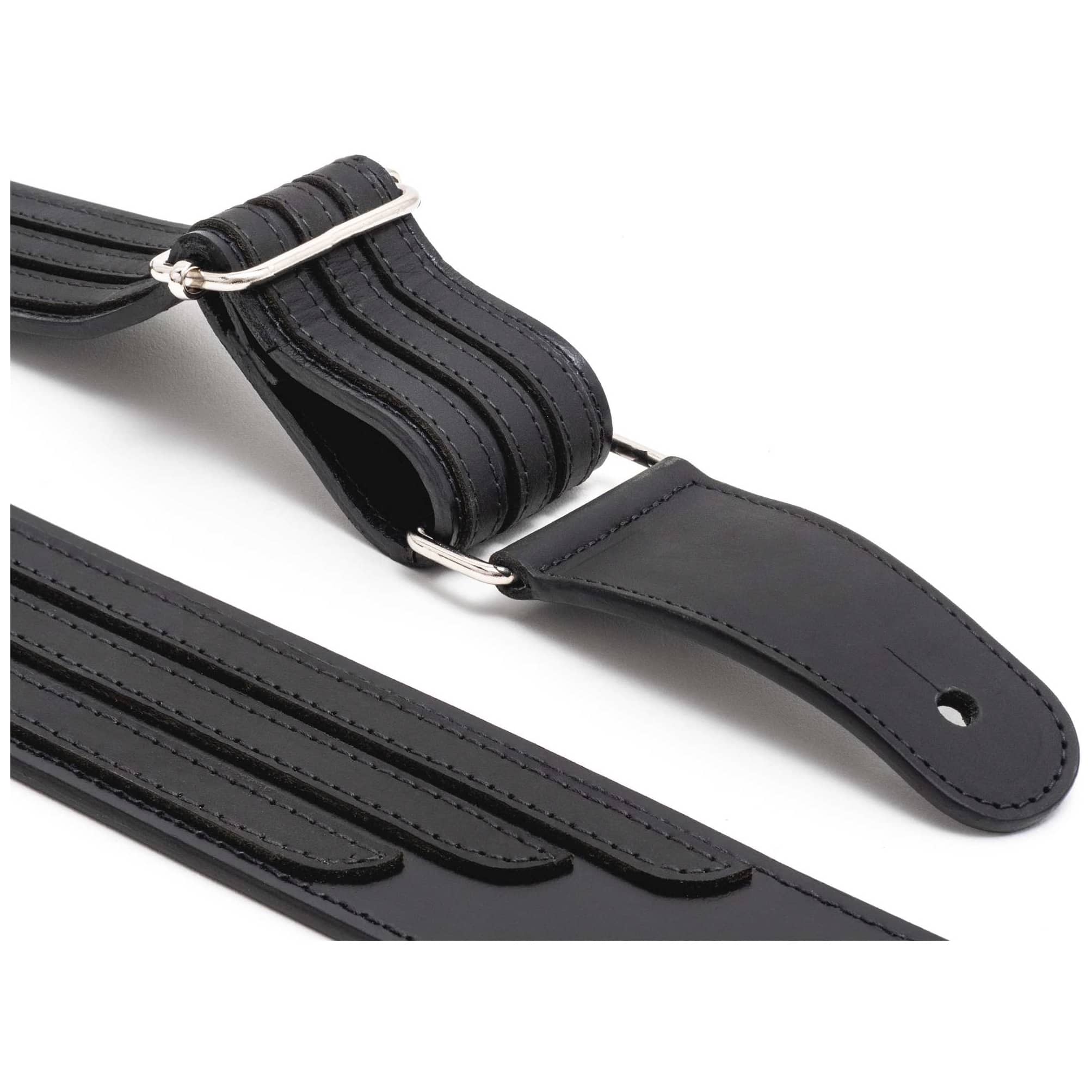Image of Duesenberg 3 step strap custom 3 stripes slim bk 10027819 3