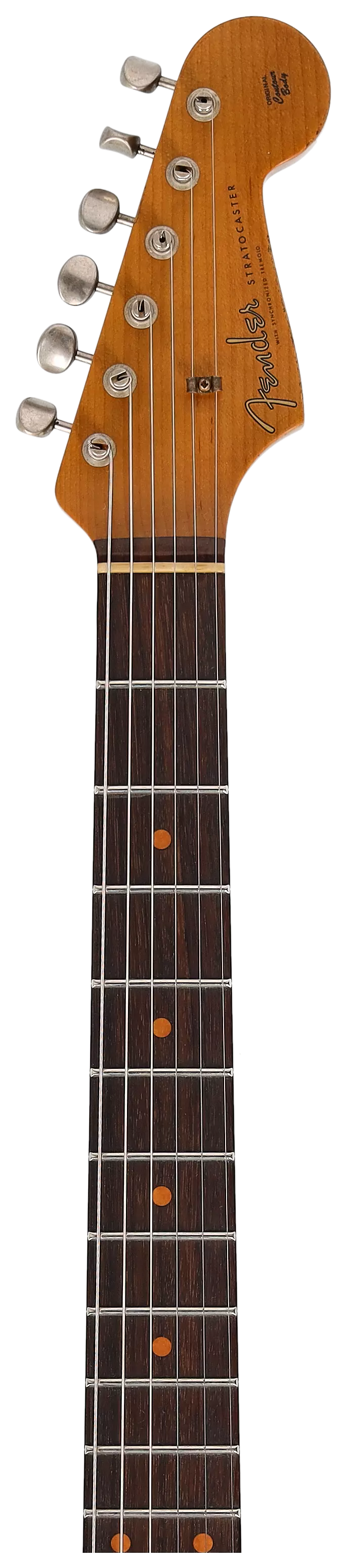 Fender Custom Shop 1959 Stratocaster RW Roasted Heavy Relic Aged Sherwood Green Metallic #1 13