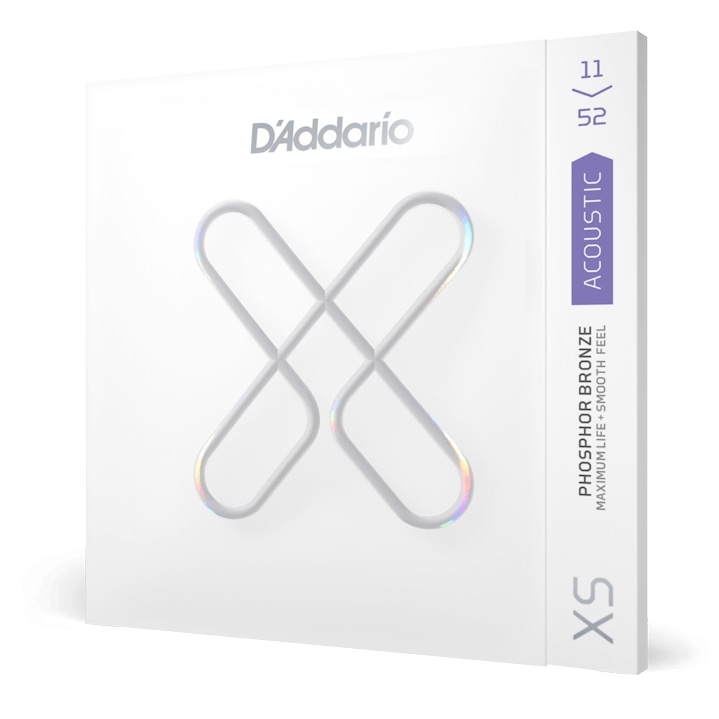 D’Addario - D’Addario XSAPB1152 - XS Acoustic Phosphor Bronze Custom Light 011-052