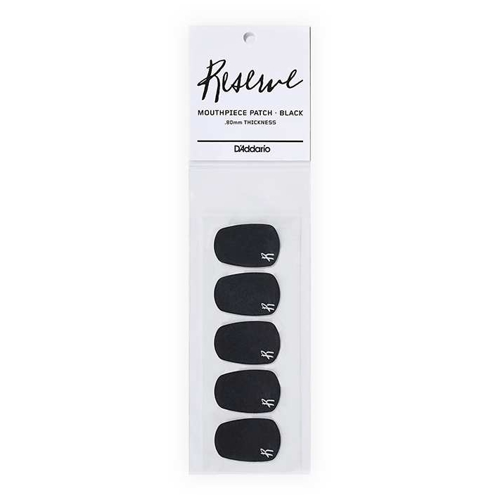 D’Addario Woodwinds Reserve - Mundstück Patch Schwarz - 5er Pack 10014877-1