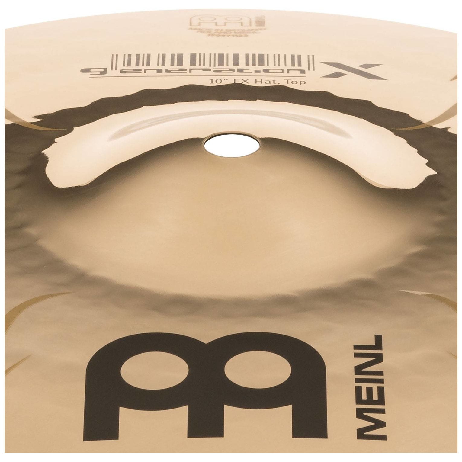 Meinl Cymbals - Meinl Cymbals GX-10FXH - 10 Generation X FX Hat - 3