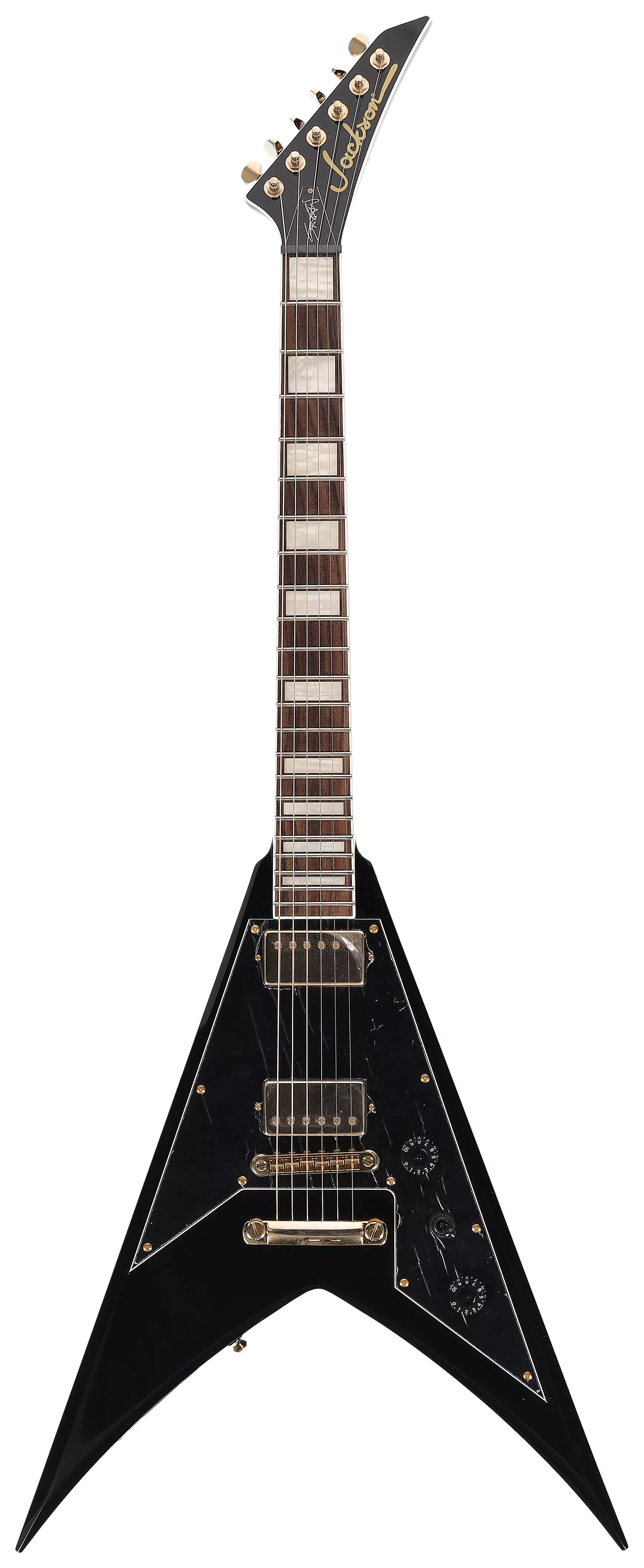Jackson X Series Signature Scott Ian King V KVXT Gloss Black