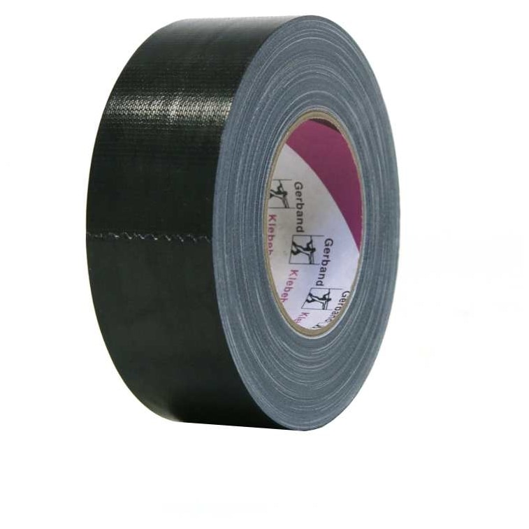 Gerband - Gerband Gewebe-Klebeband 250 Schwarz