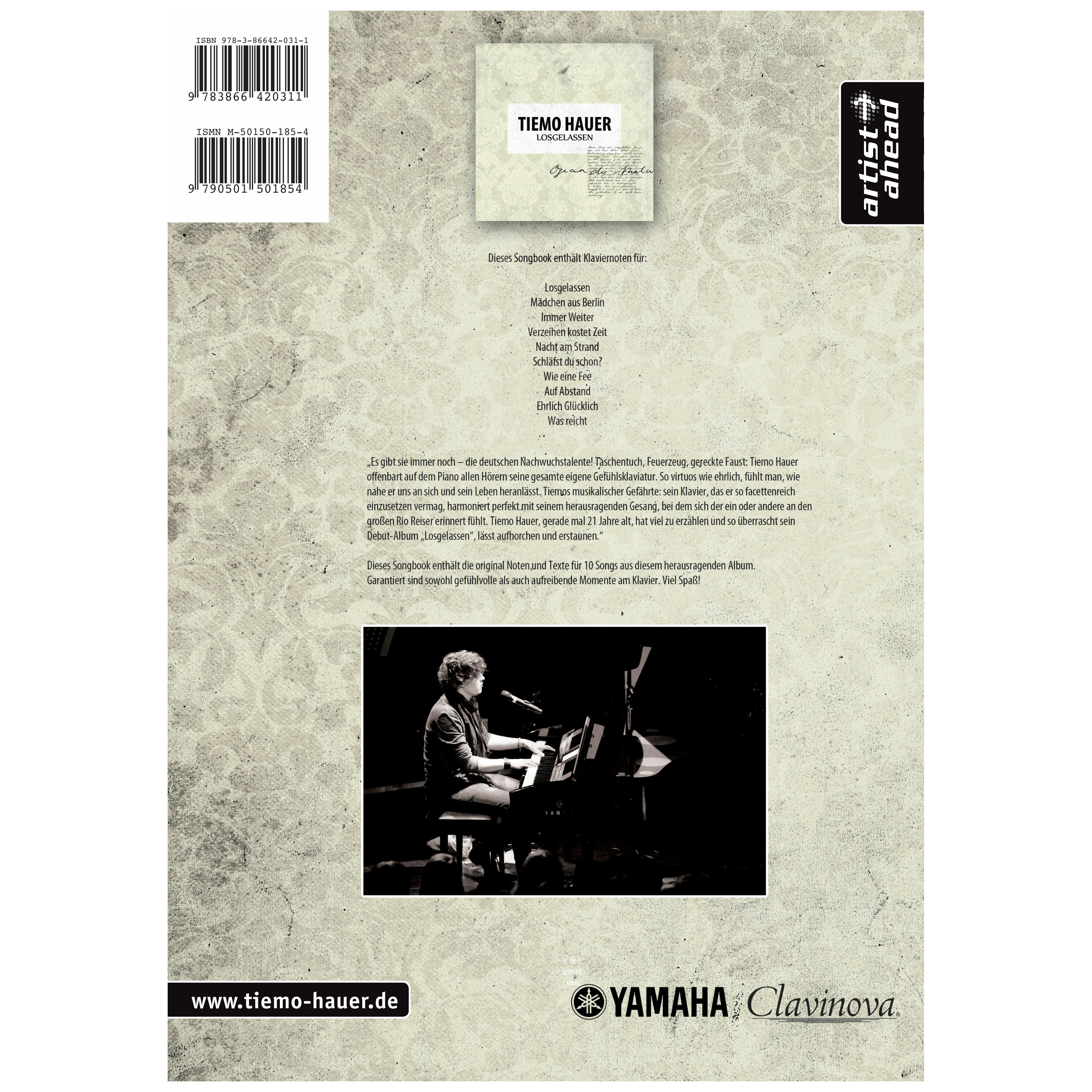 Artist Ahead Losgelassen - Das Songbook - Tiemo Hauer 1