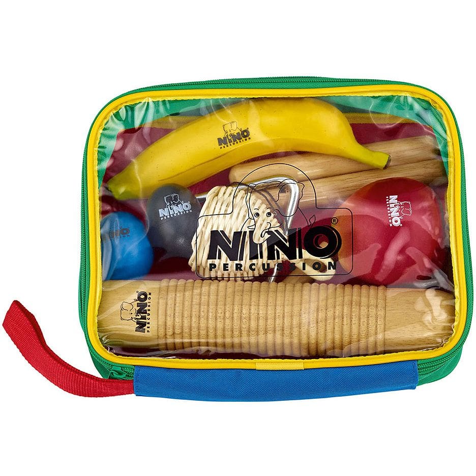 Nino Percussion NINOSET4 Kid's Percussion Set 9 Pcs. 1