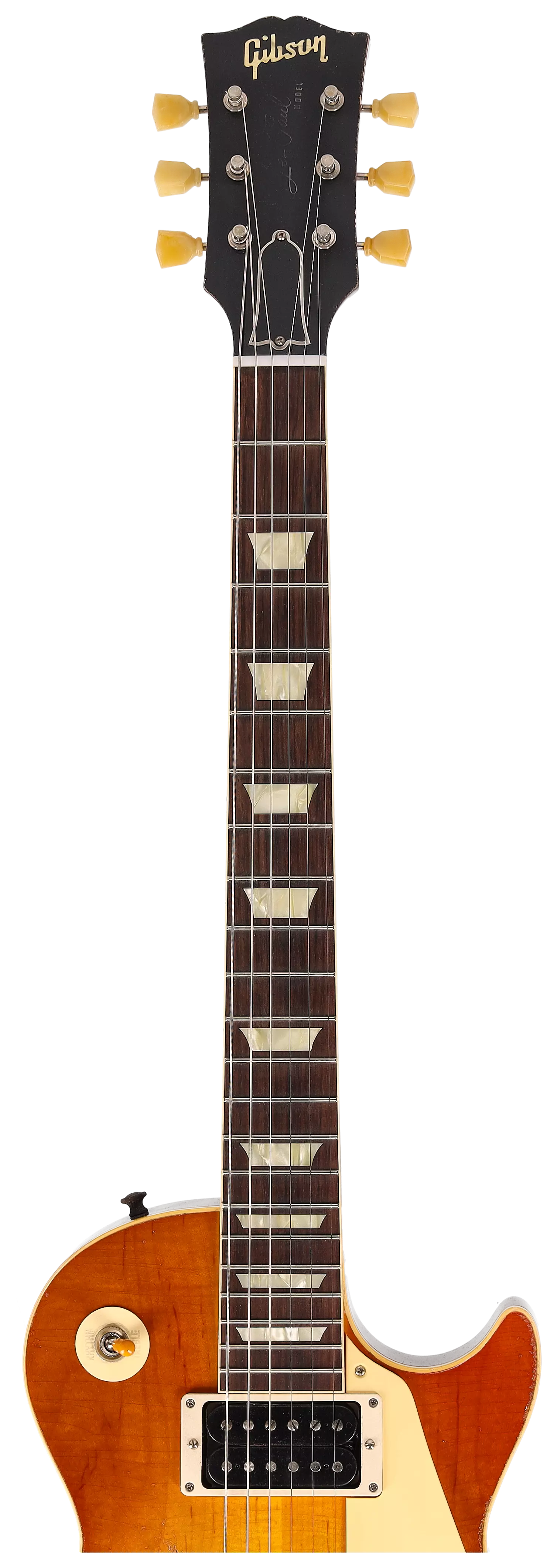 Gibson 1958 Les Paul Standard Reissue Figured Top BOTB Page 153 Murphy Lab #1 9