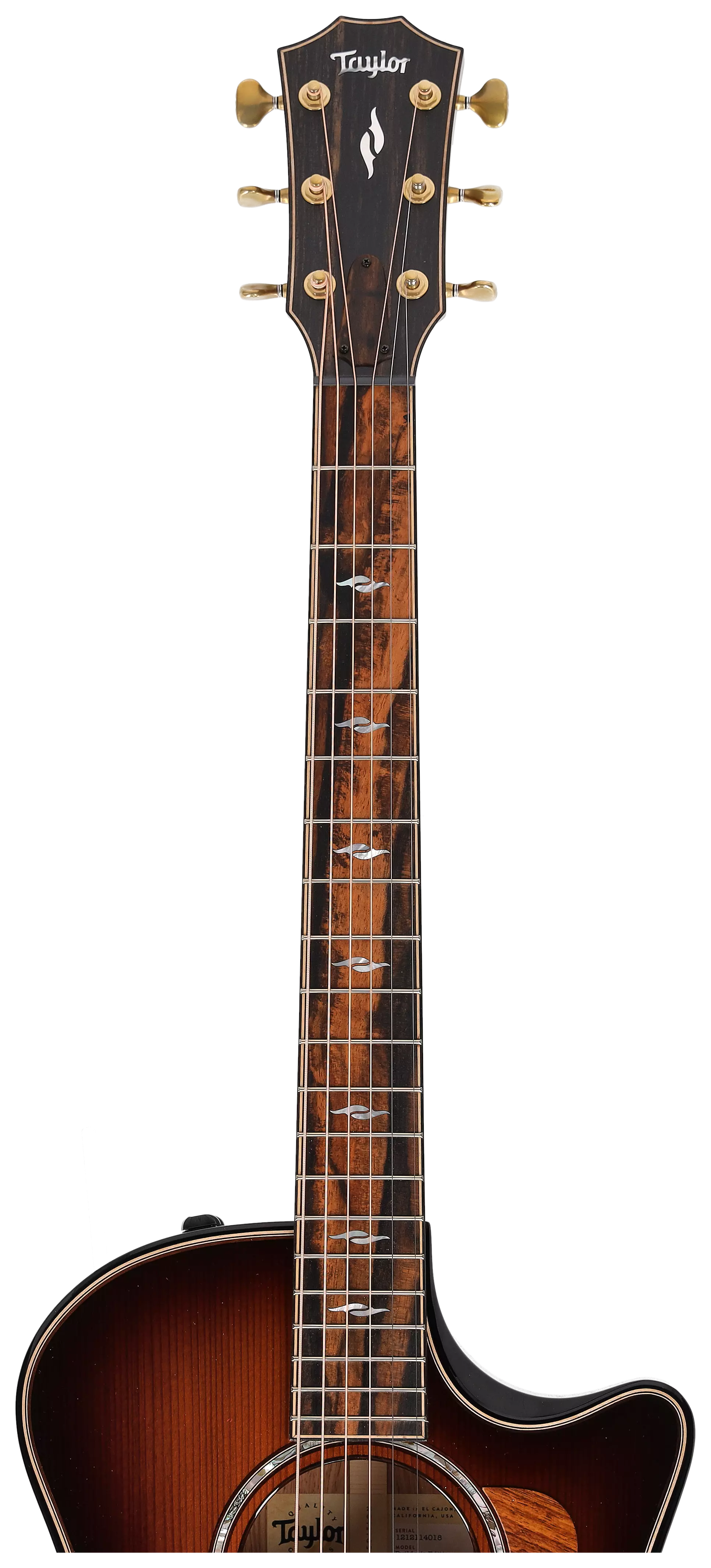 Taylor Builder's Edition 814ce Honduran Rosewood/Redwood 11