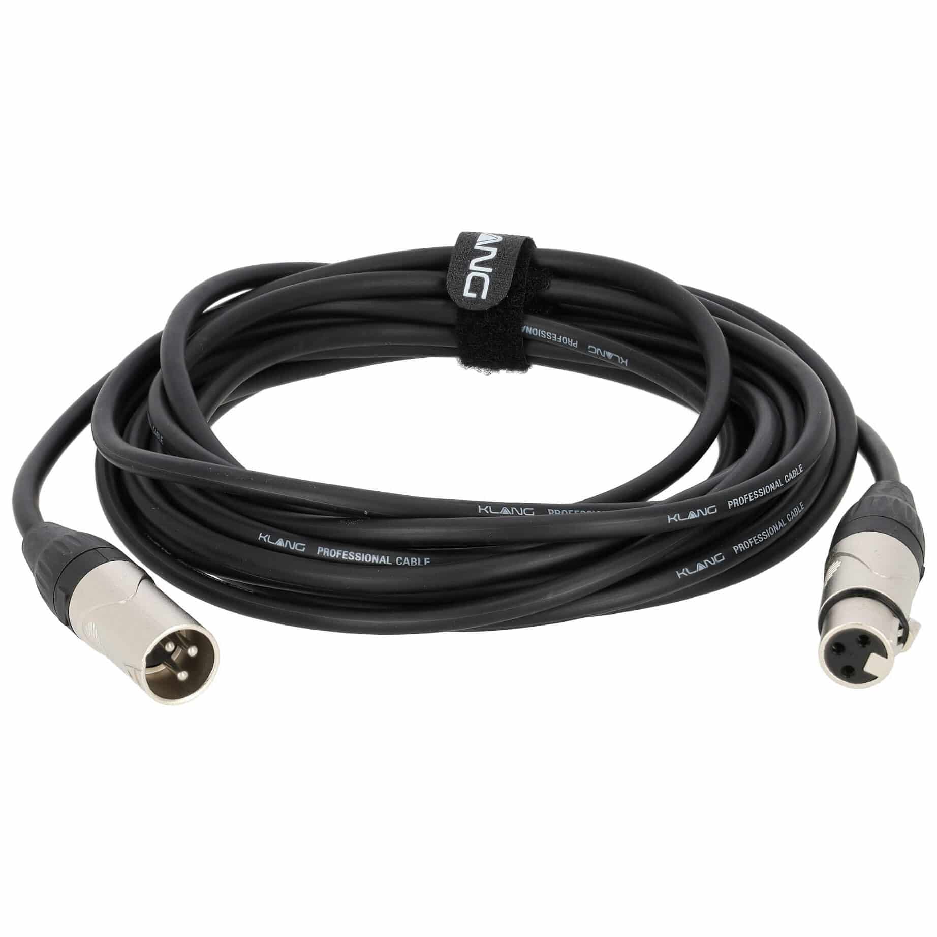 Klang Mikrofonkabel PRO, 6 Meter XLR male - XLR female 1