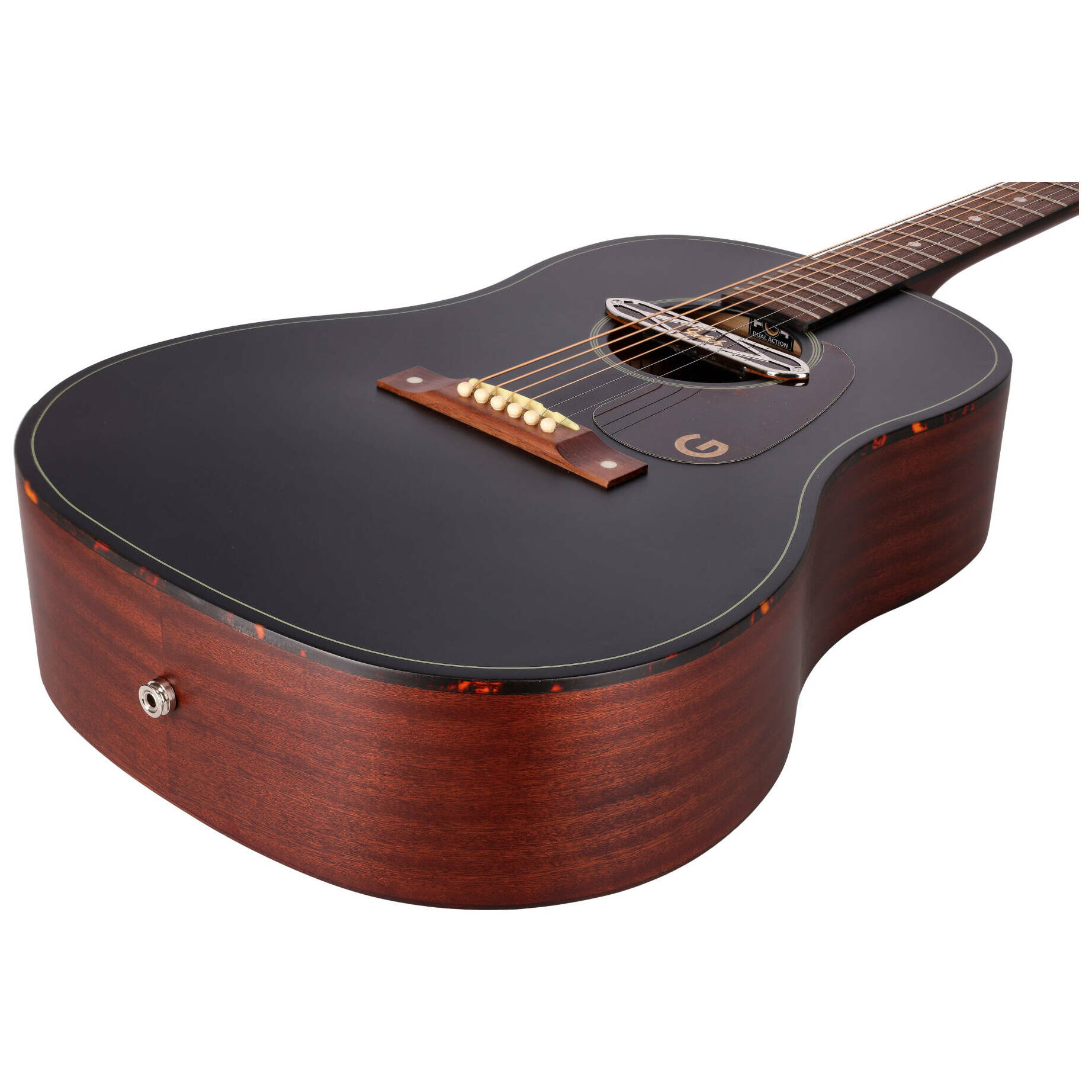 Gretsch Jim Dandy Deltoluxe Dreadnought WN TSPG BLKT 8