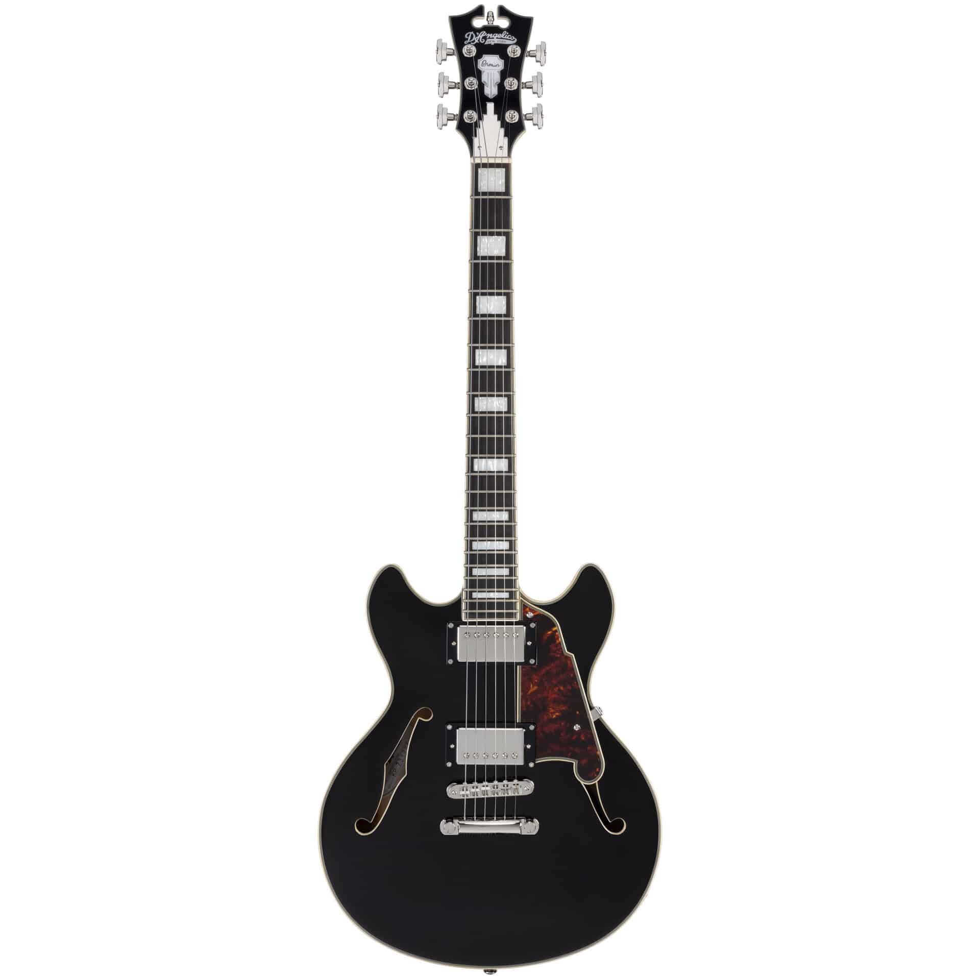 D’Angelico Guitars Premier Mini DC Black Flake