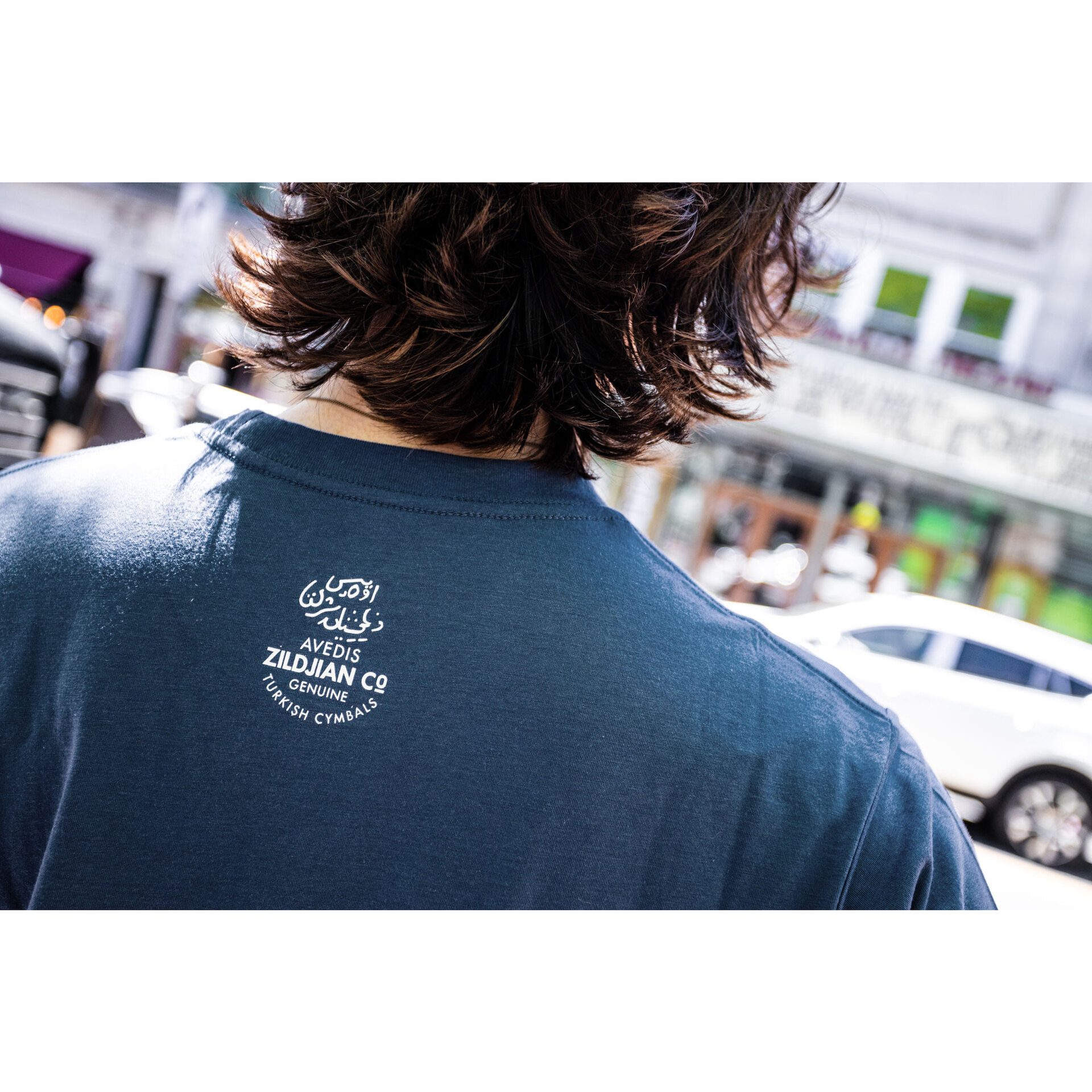 Zildjian ZIZATS0062 Classic Logo Tee M slate blue 5