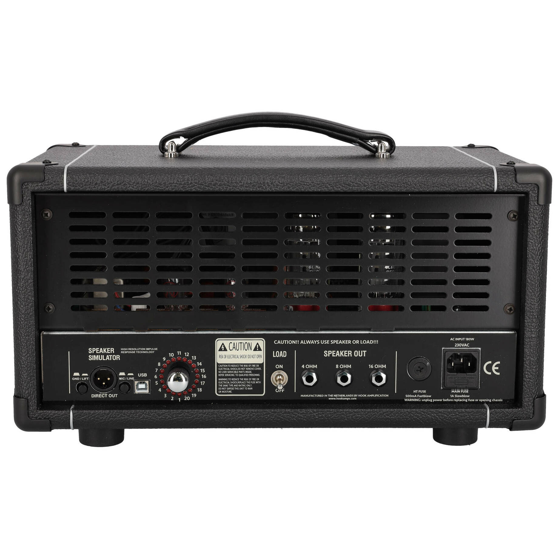 Hook Amplification Little Lenny IR 30W Head Black 3