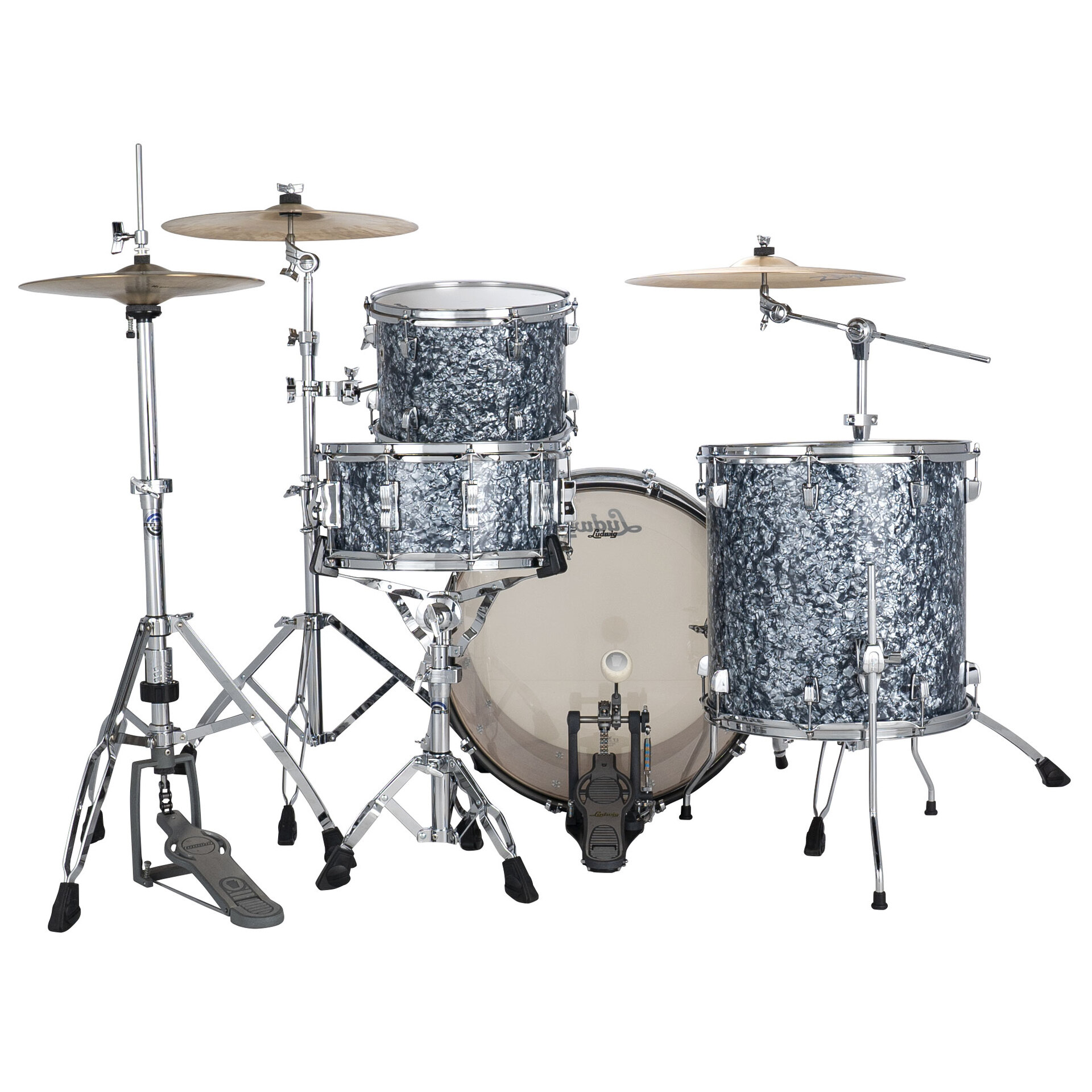 Ludwig NeuSonic Fab 22" Ebony Pearl 1