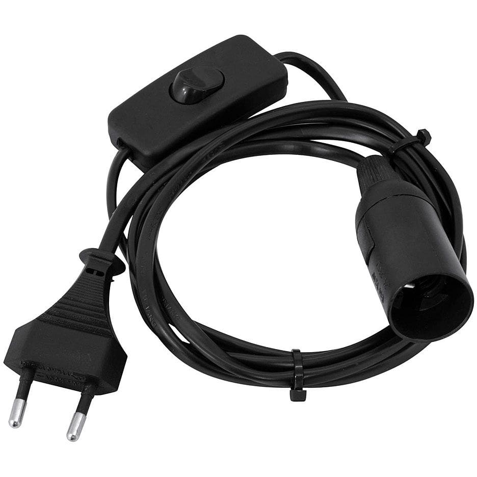 Eurolite E-14 Socket Power Cable, Plug, Switch