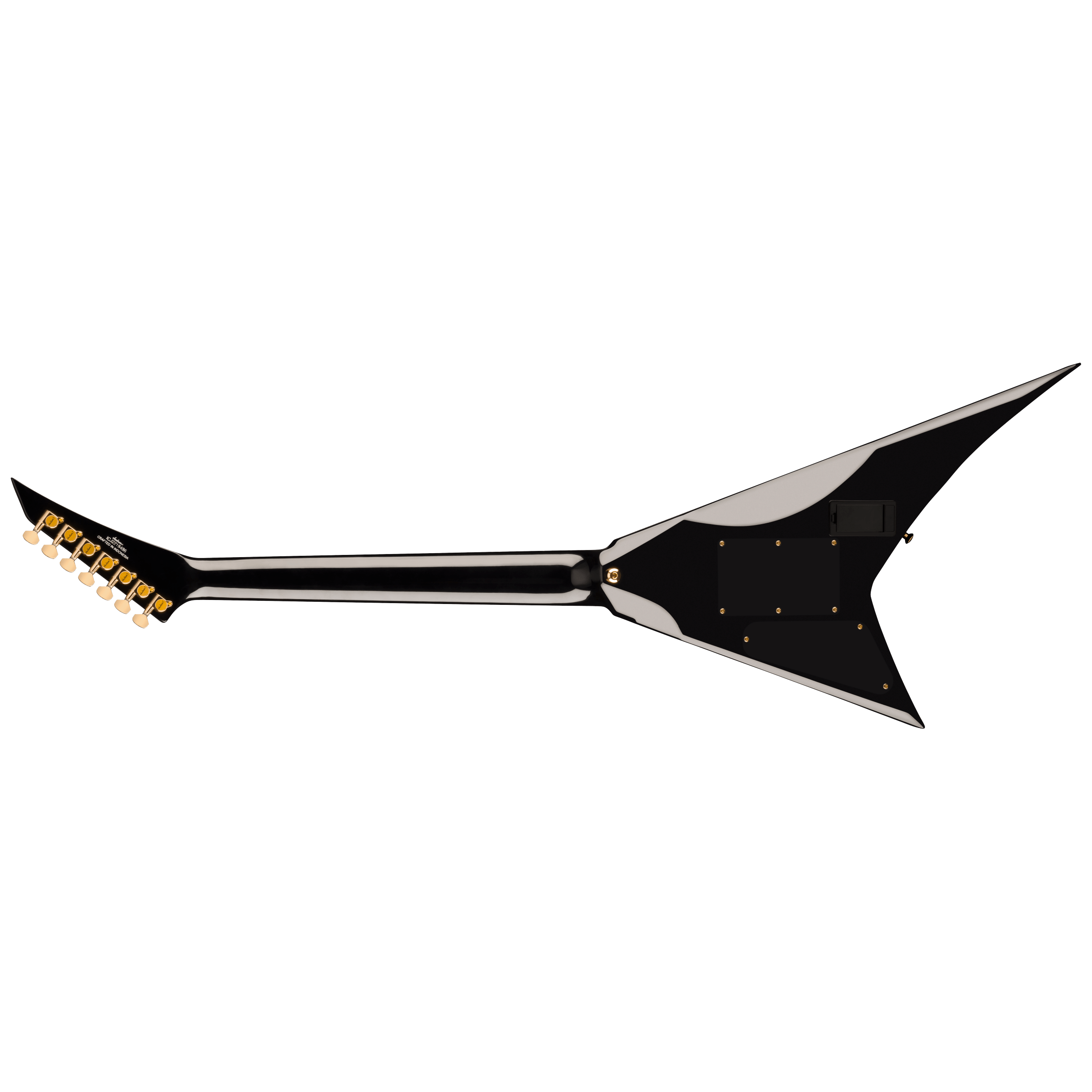 Jackson Pro Rhoads RR24-7 Mark Heylmun EB BLK W/WHT PINS 2