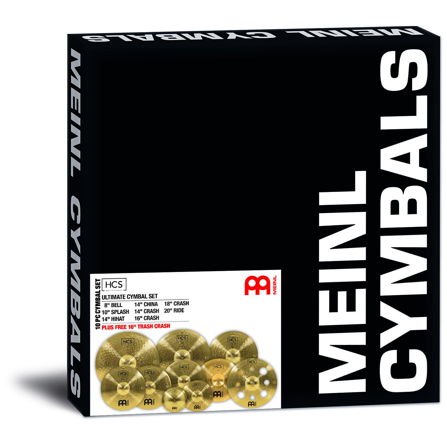 Meinl Cymbals - Meinl Cymbals HCS-SCS1 - HCS Ultimate Cymbal Set - 2