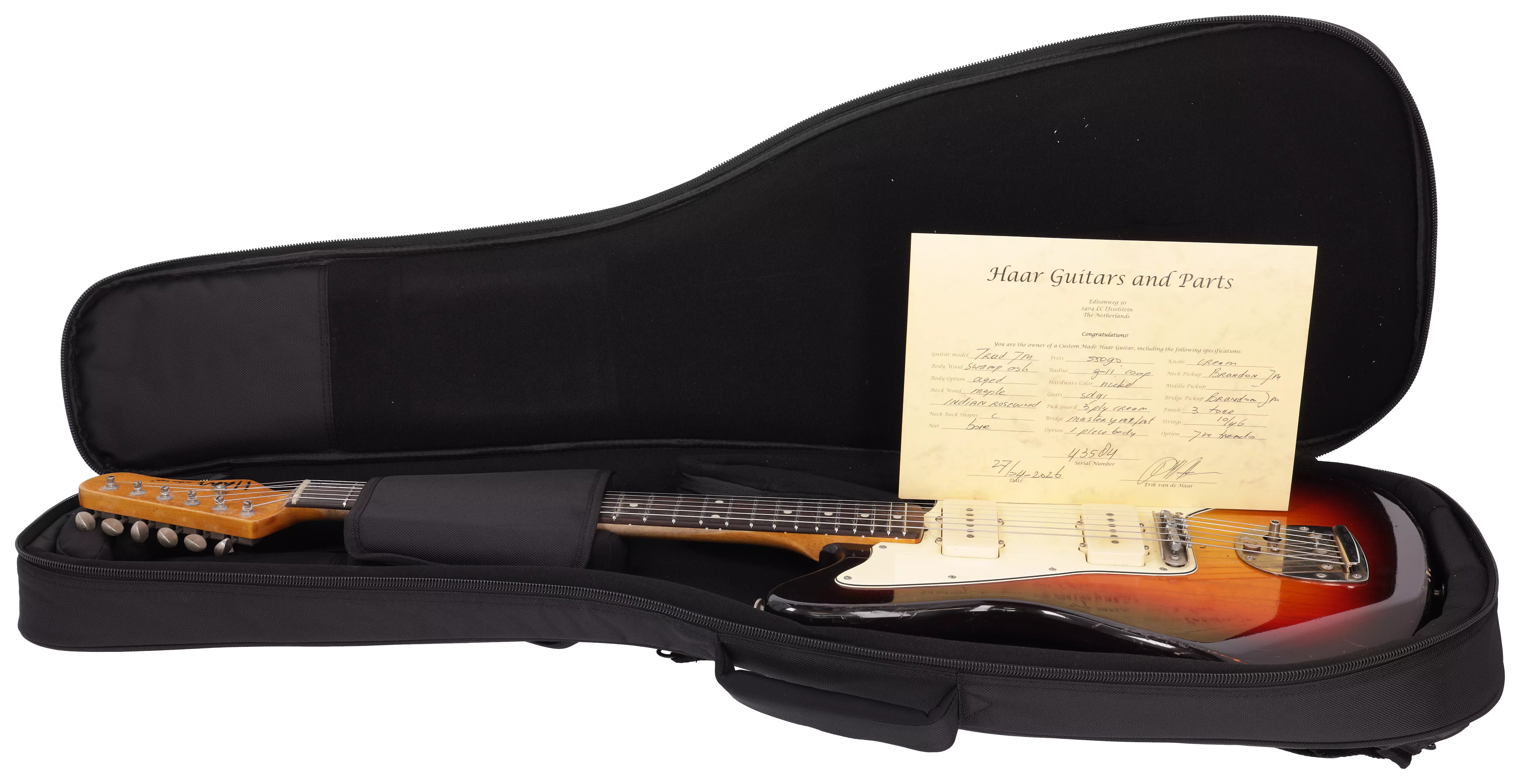 Haar Traditional JM Swamp Ash Aged 3TS # 17