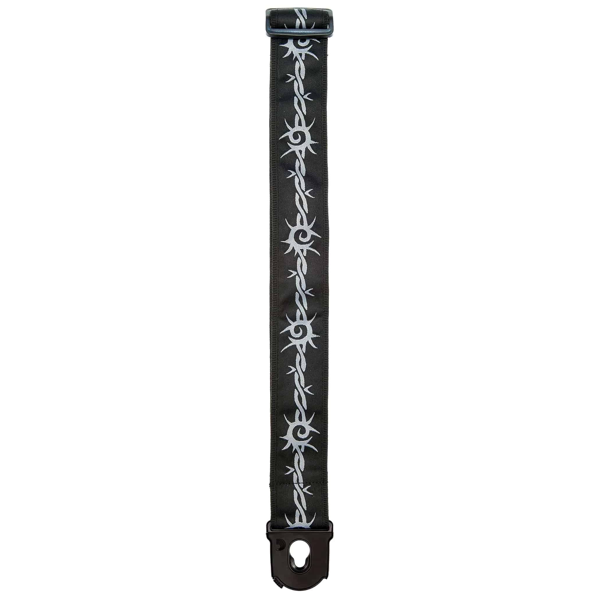 D’Addario - D’Addario Gitarrengurt - Nylongewebe, Planet Lock, Barbed Wire - 3