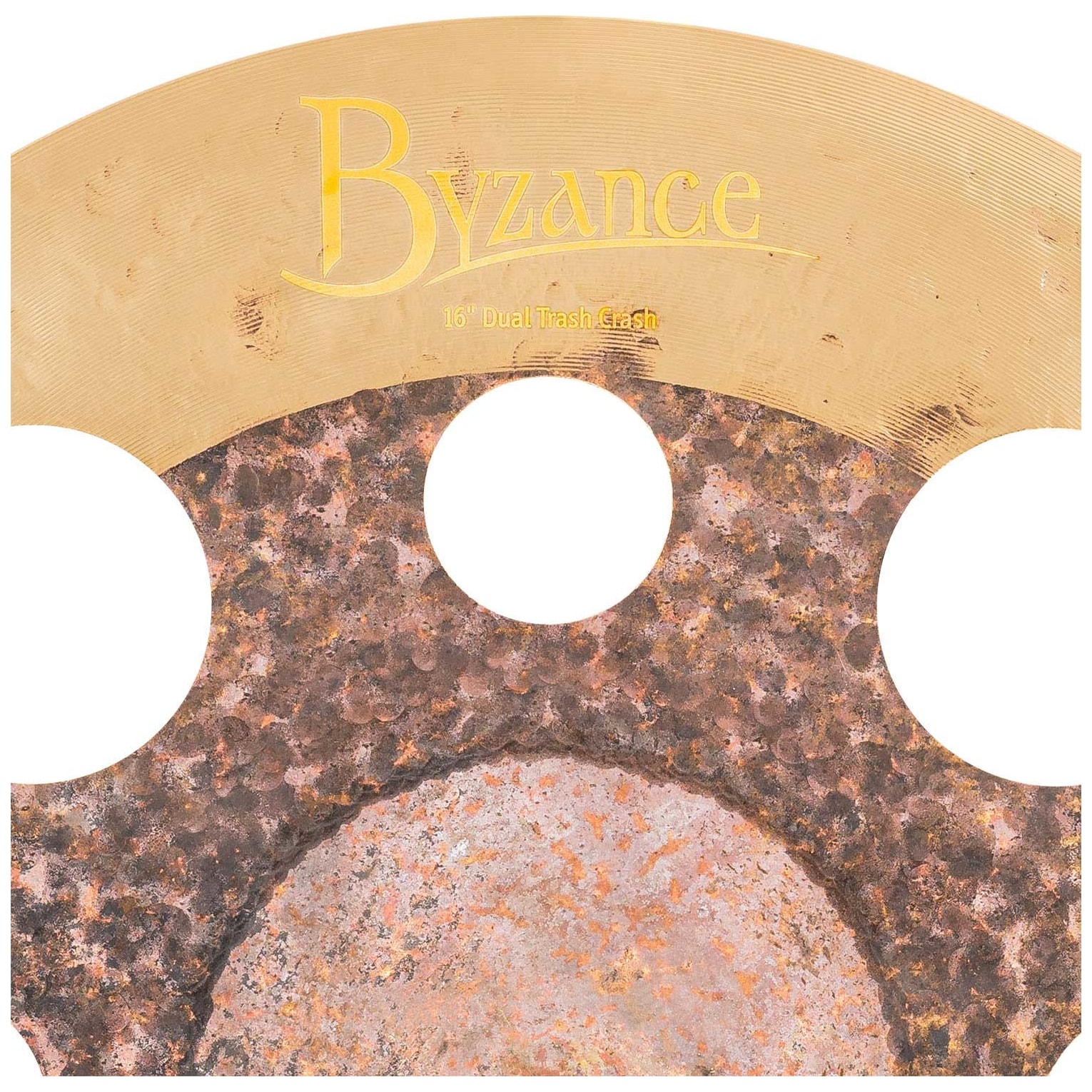 Meinl Cymbals - Meinl Cymbals B16DUTRC - 16 Byzance Dual Trash Crash - 5