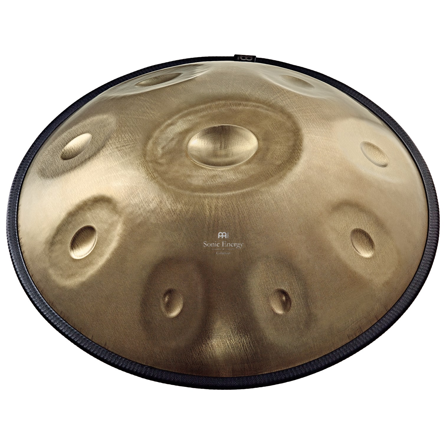 Meinl Sonic Energy HPSTL92 - Sensory Handpan, Edelstahl, C# Moll, 9 Töne 432 Hz, Vintage Gold 5