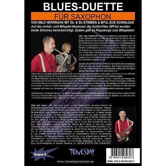  Blues-Duette für Saxophon 1