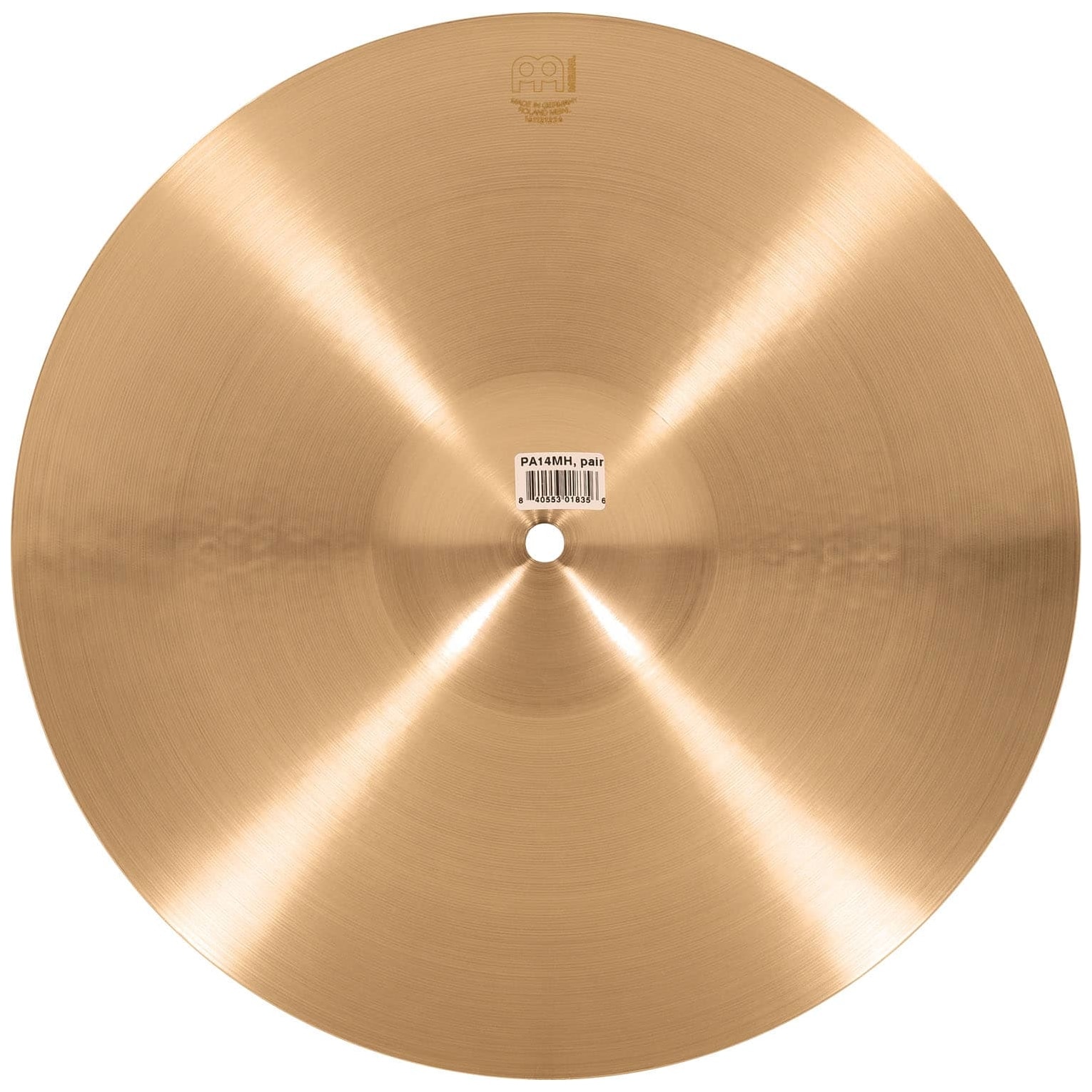 Meinl Cymbals - Meinl Cymbals PA14MH - 14 Pure Alloy Medium Hihat - 8