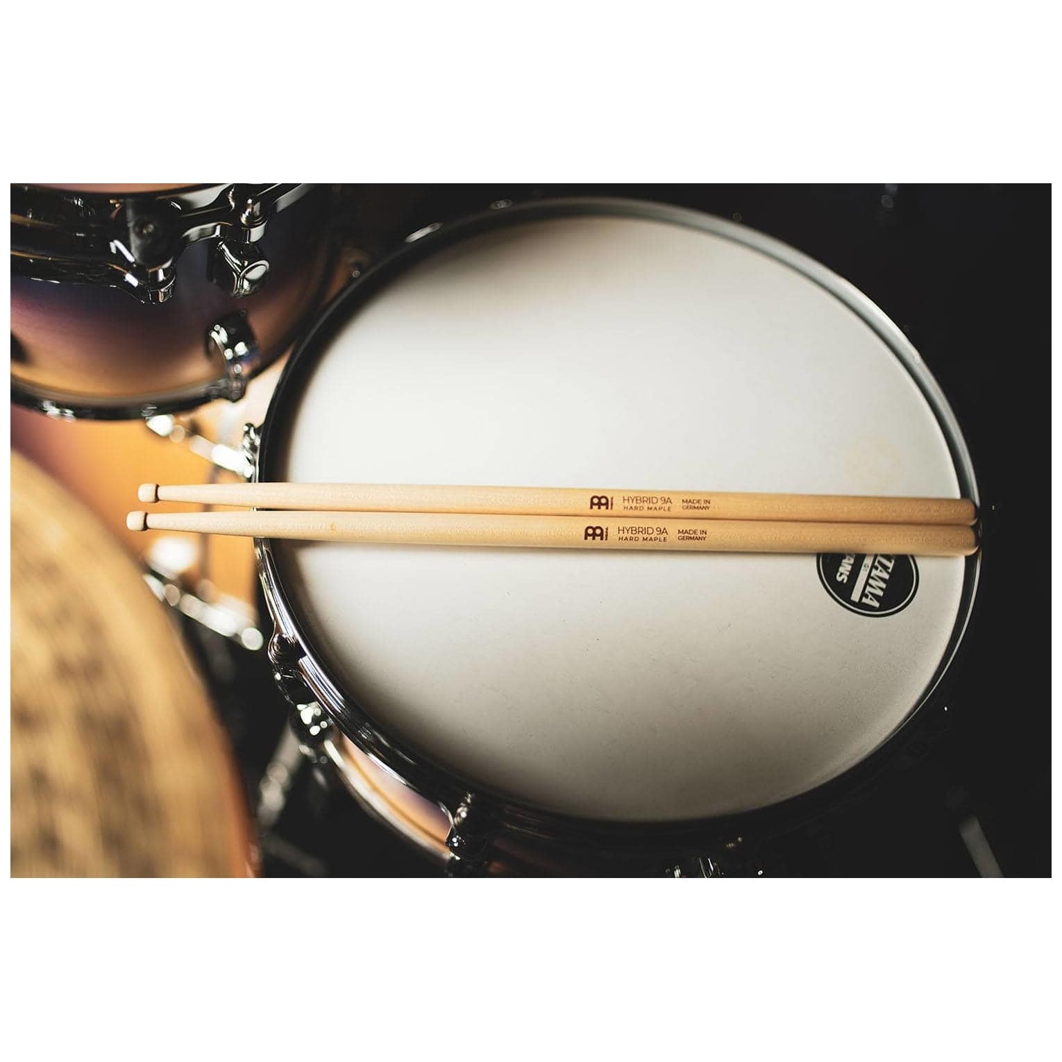 Meinl Stick Brush - Meinl Stick Brush SB137 - Hybrid 9A Drumstick Hard Maple - 3